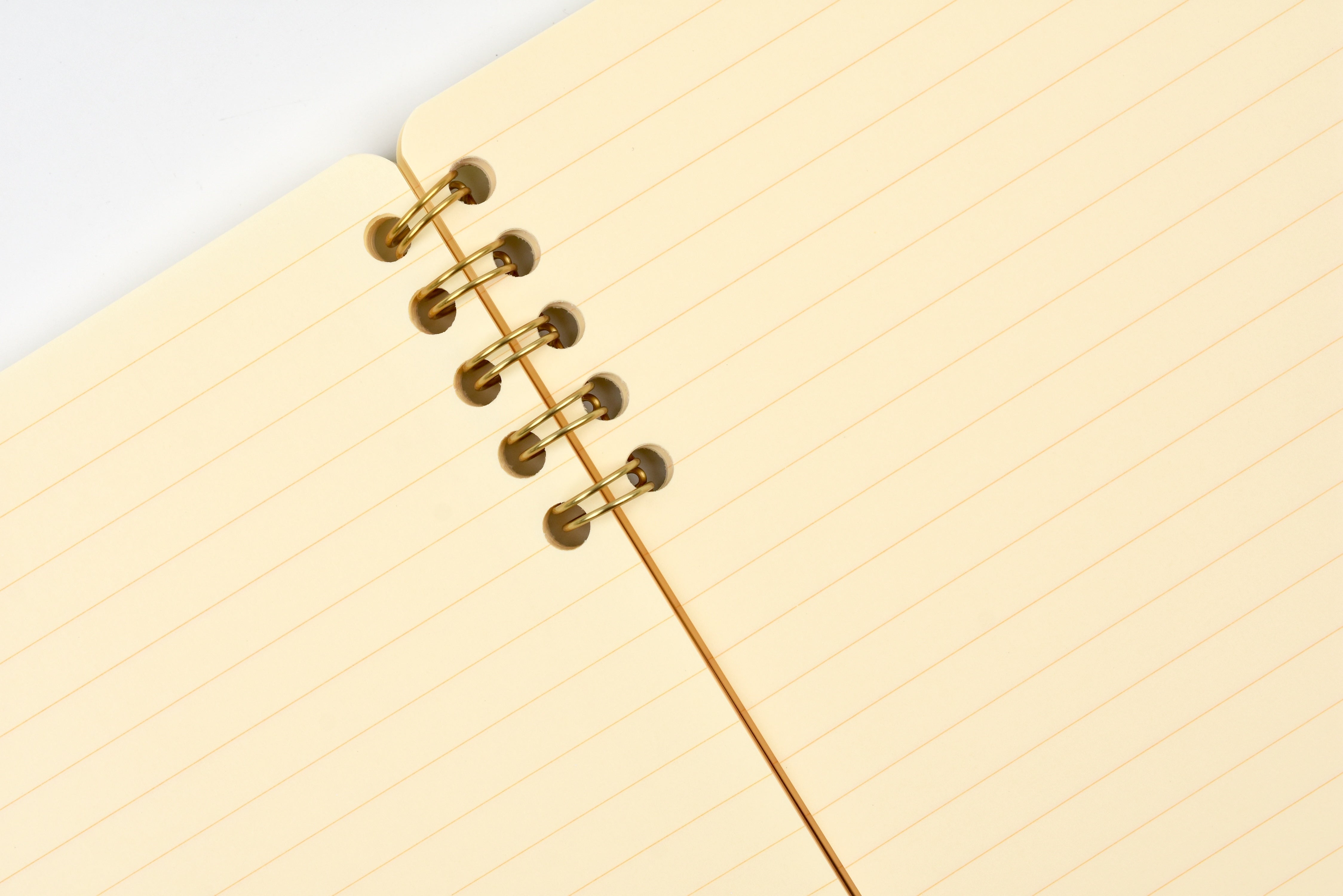 Life Cinnamon Ring-Bound Notebook - B6 - Ruled