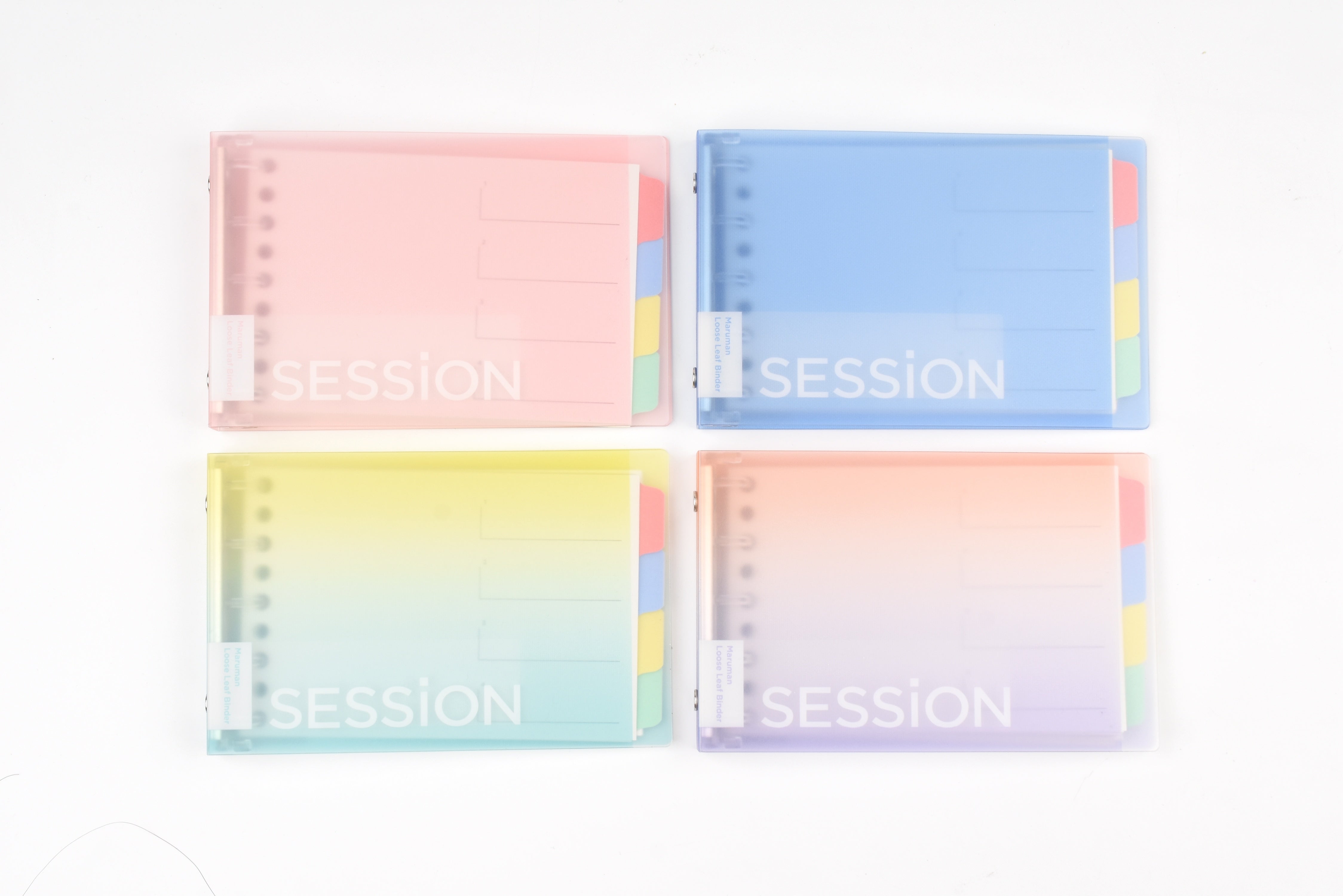 Maruman Session Mini Binder - Pencil-written Index