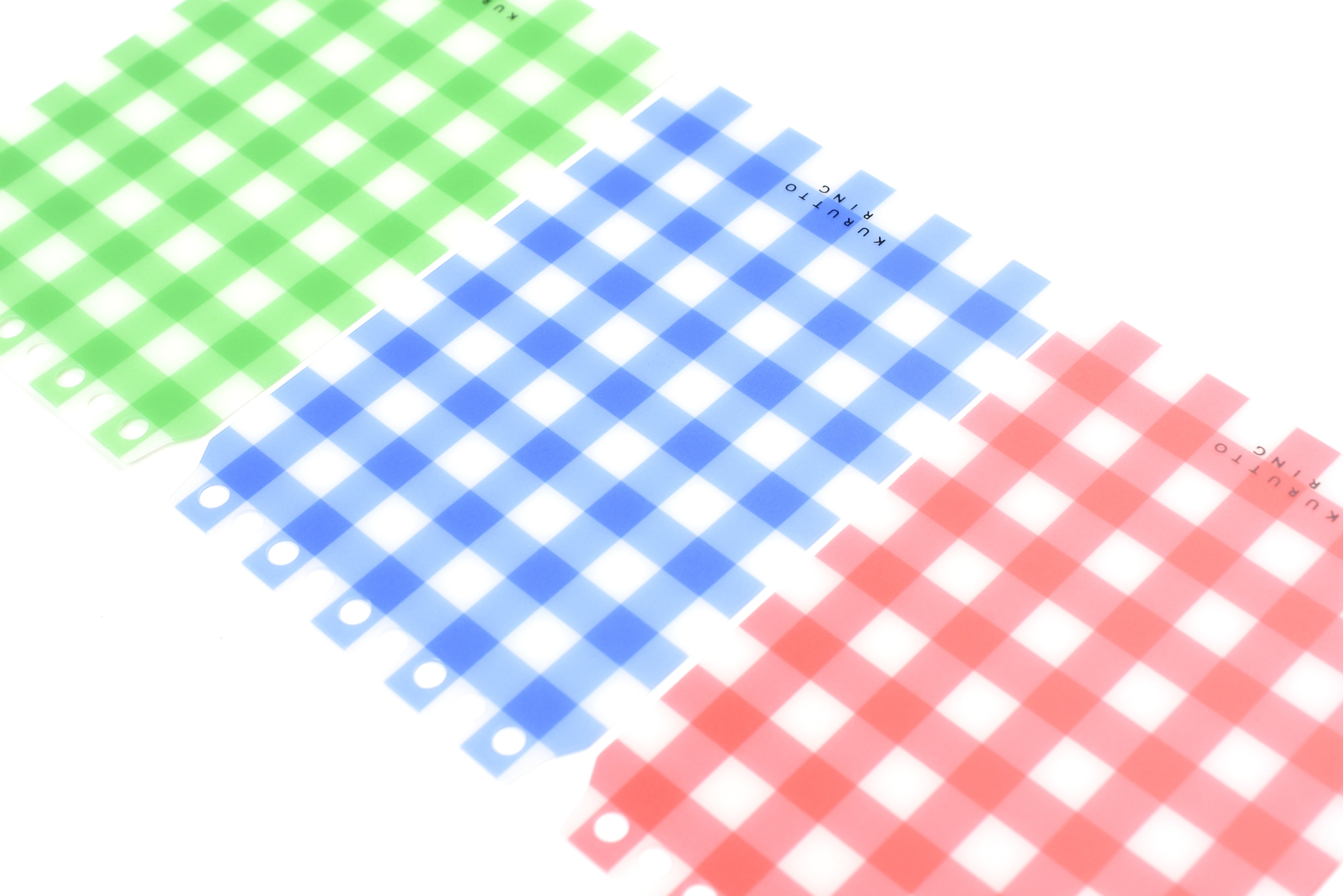 Maruman Kurutto Ring Cover - Plaid