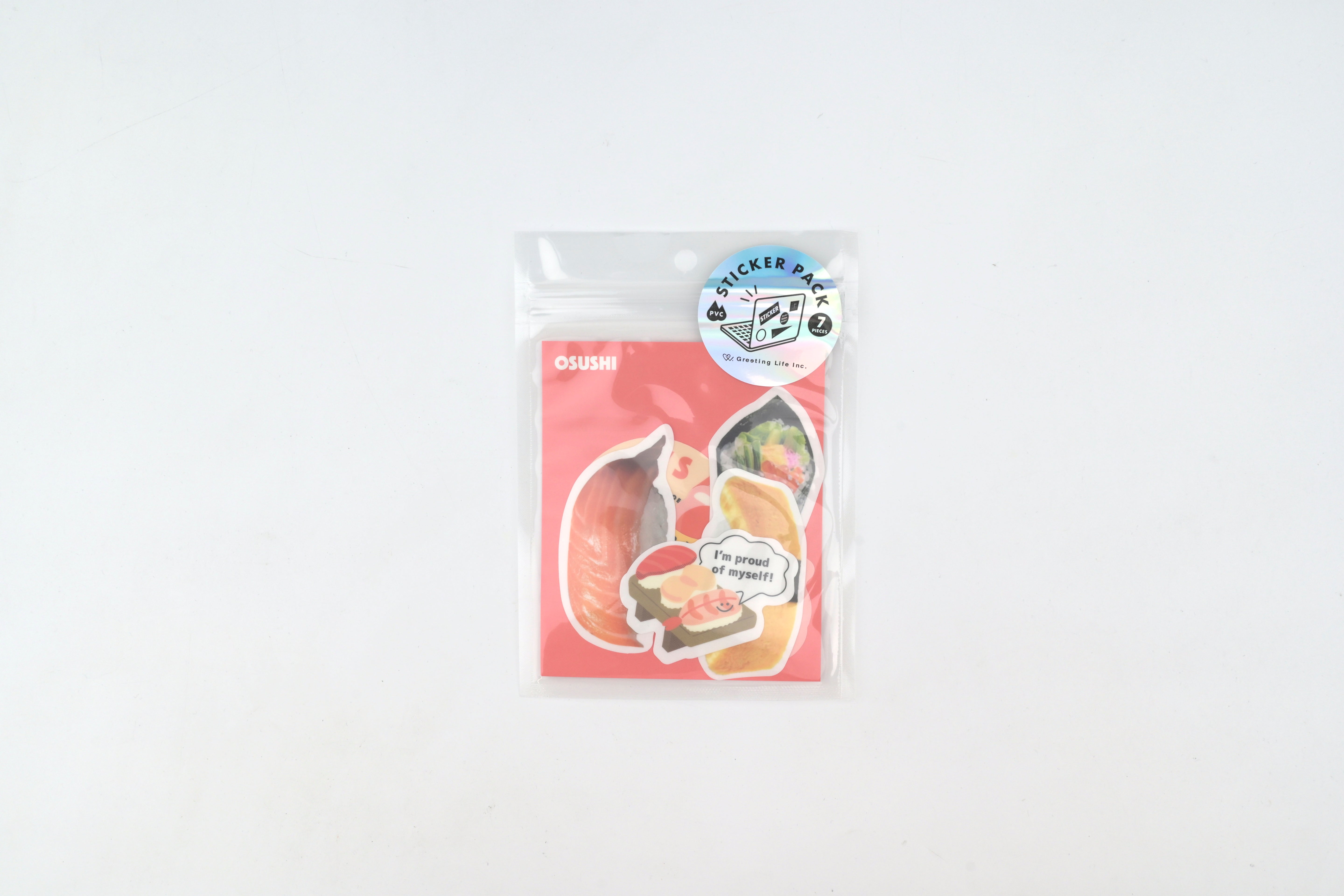 Greeting Life Sticker Pack - Sushi