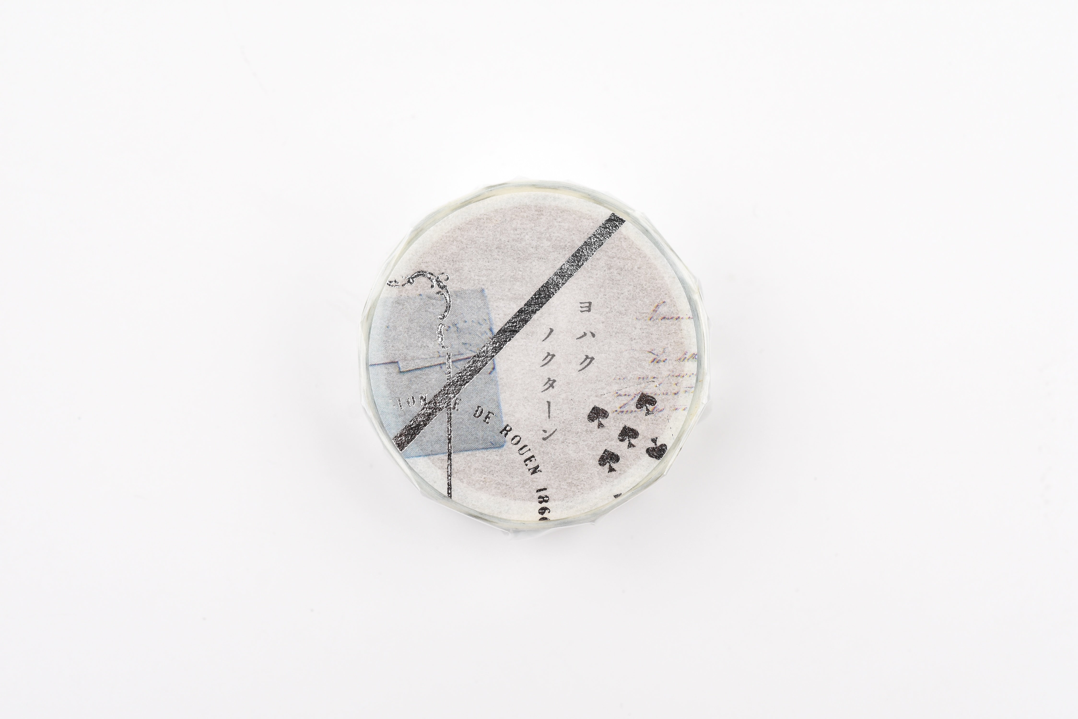 Yohaku Washi Tape - Foil-stamped Masking Tape - Nocturne