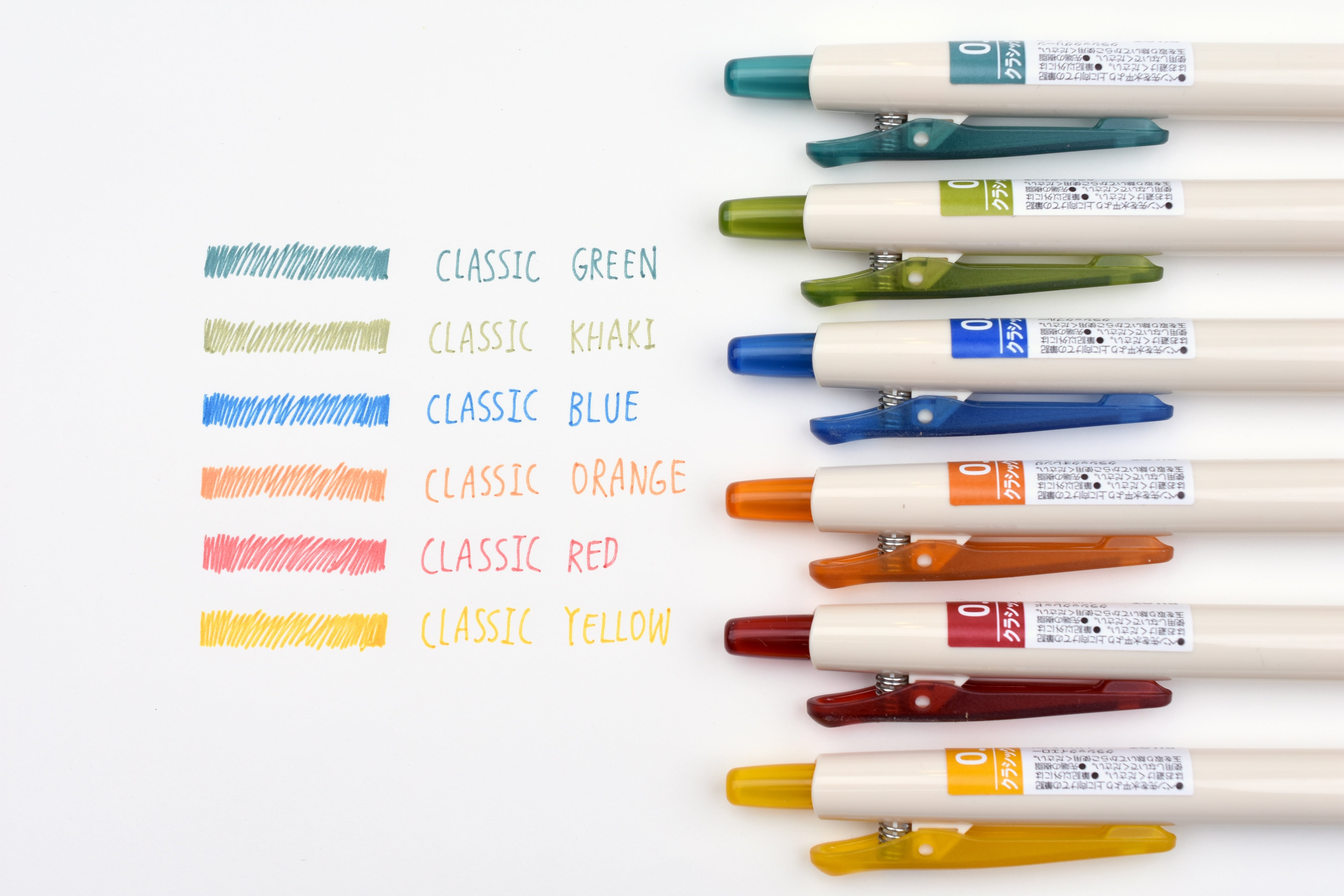 Pilot Juice Gel Pen - Classic Color - 0.5mm