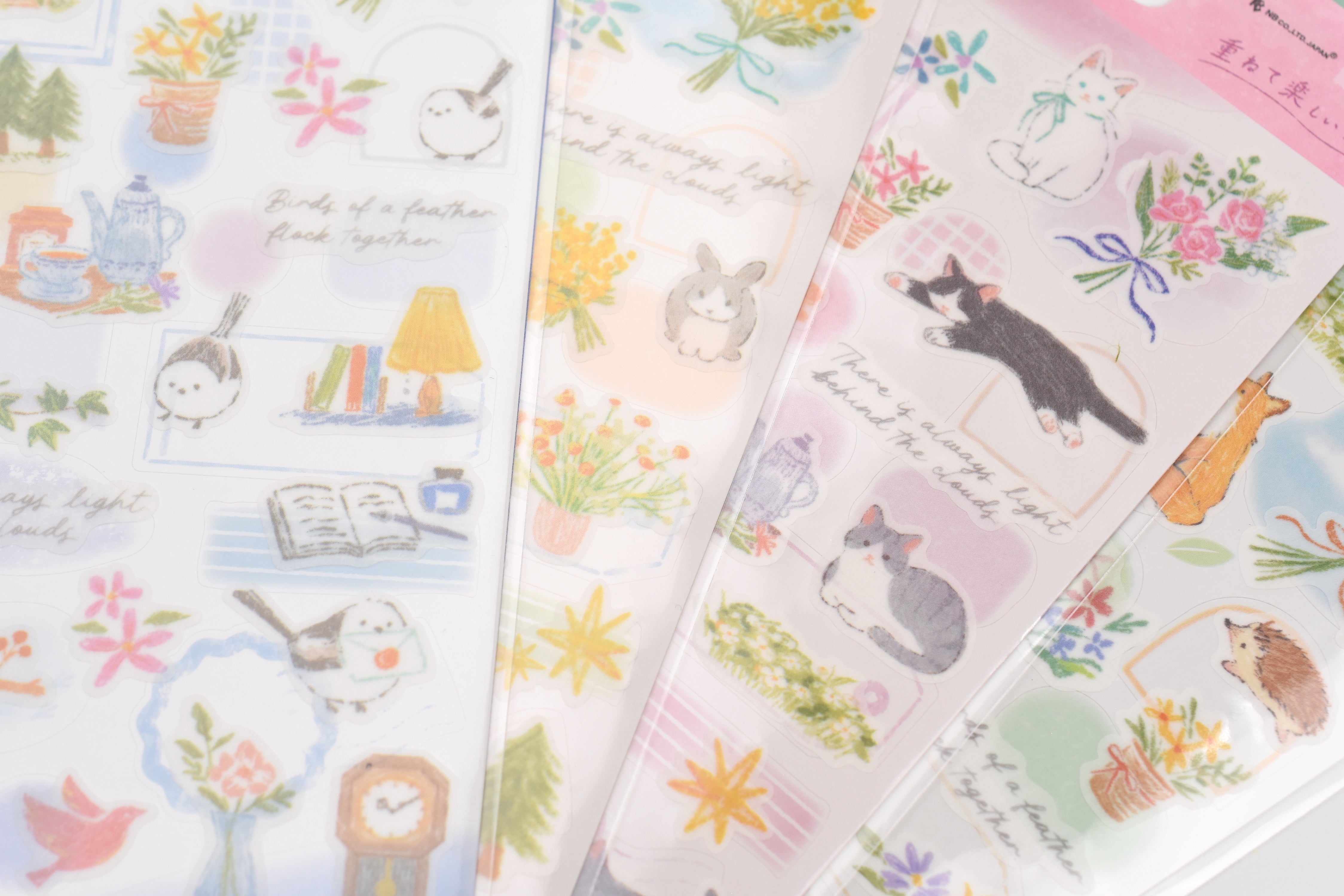 NB Large Sticker Sheet - Let's Decorate