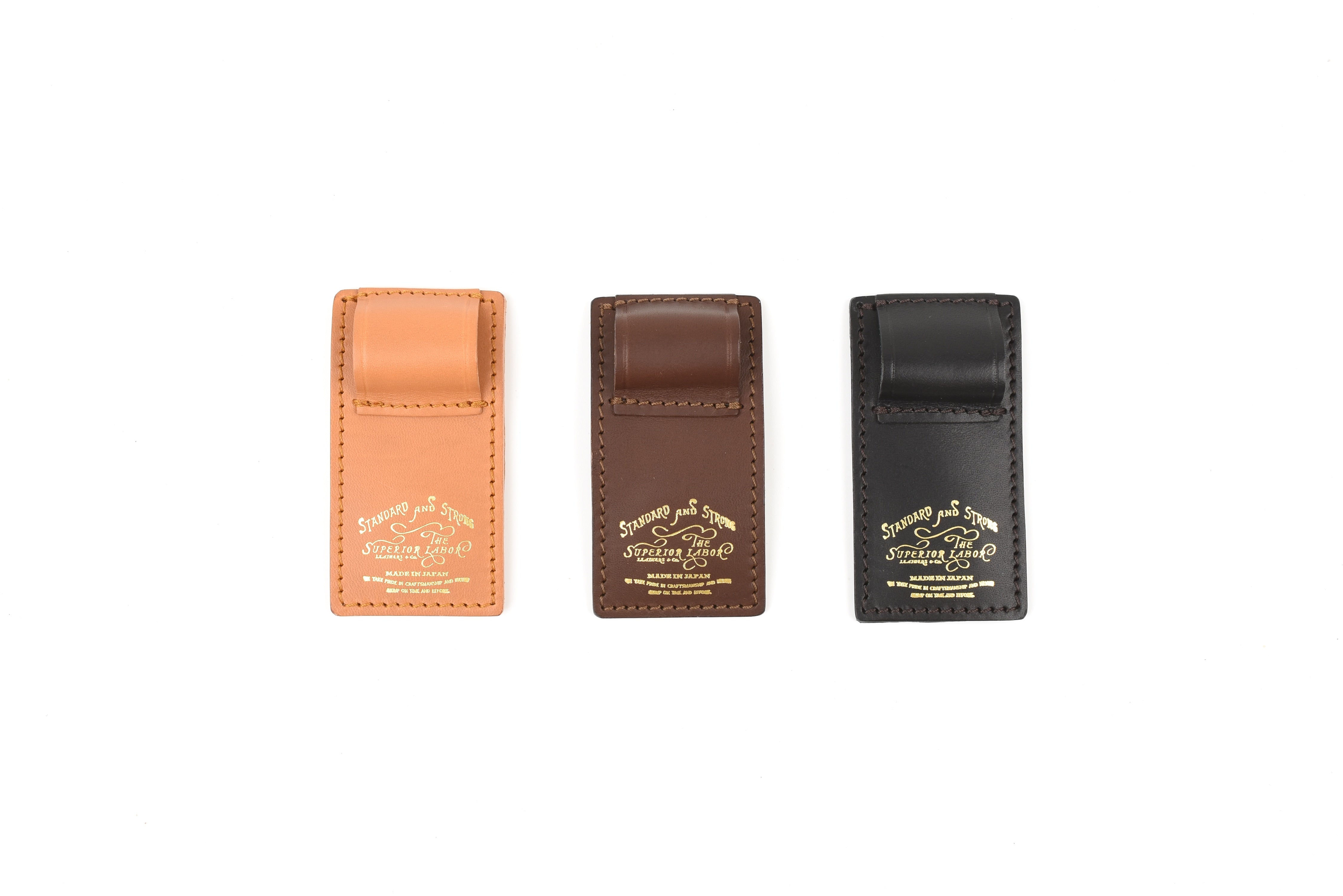 The Superior Labor - Ingrassato Leather - Magnetic Pen Clip