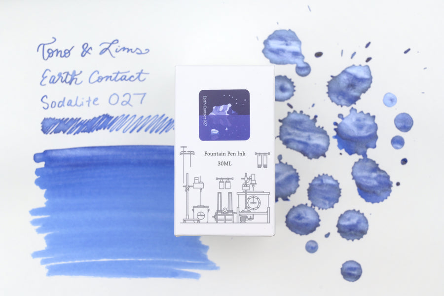 Tono & Lims Ink Bottle - Earth Contact - 027 Sodalite - 30ml