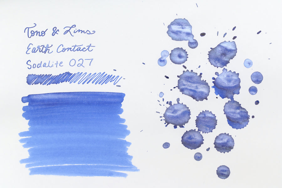 Tono & Lims Ink Bottle - Earth Contact - 027 Sodalite - 30ml