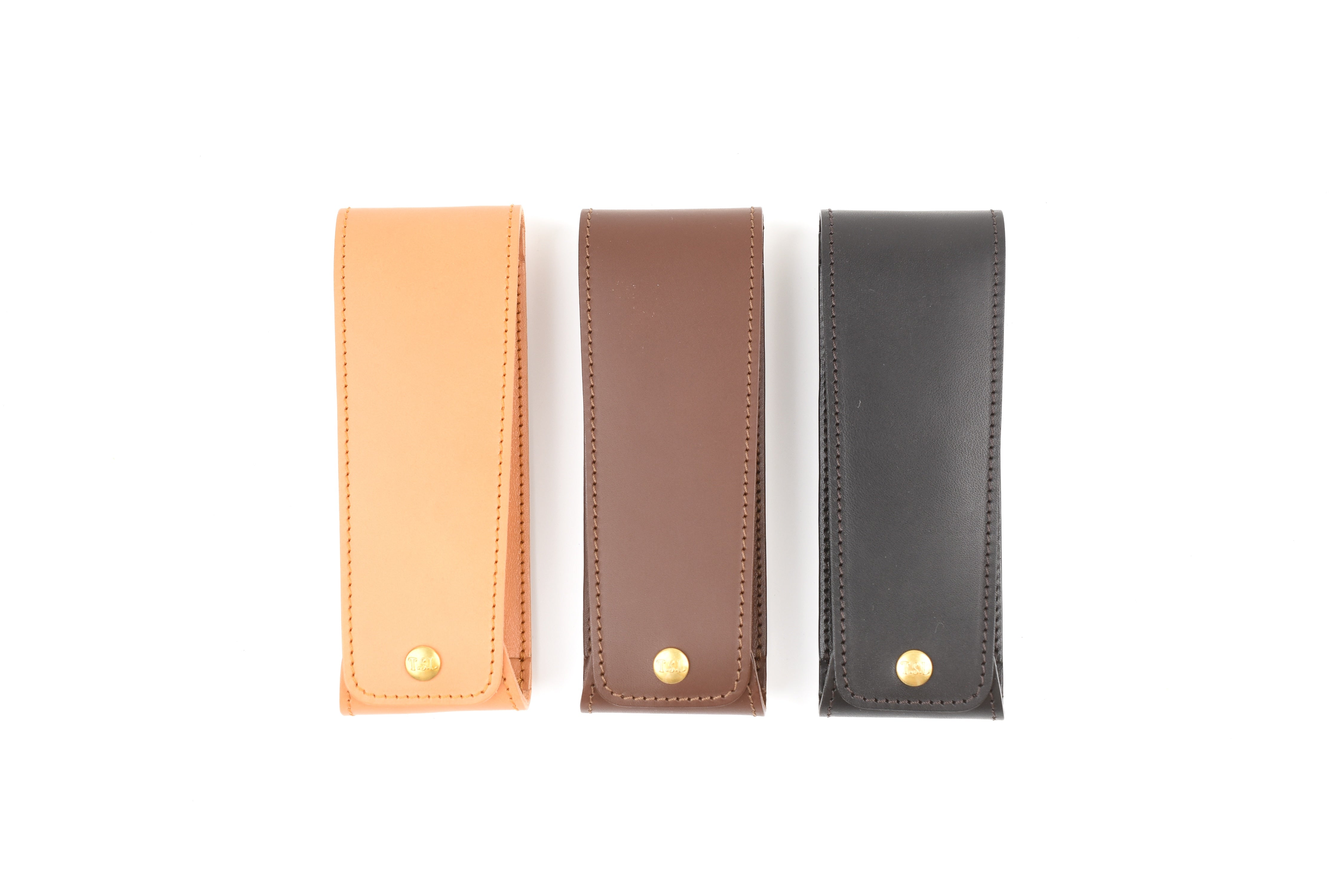 The Superior Labor - Ingrassato Leather - Fountain Pen Case - 2 Pens