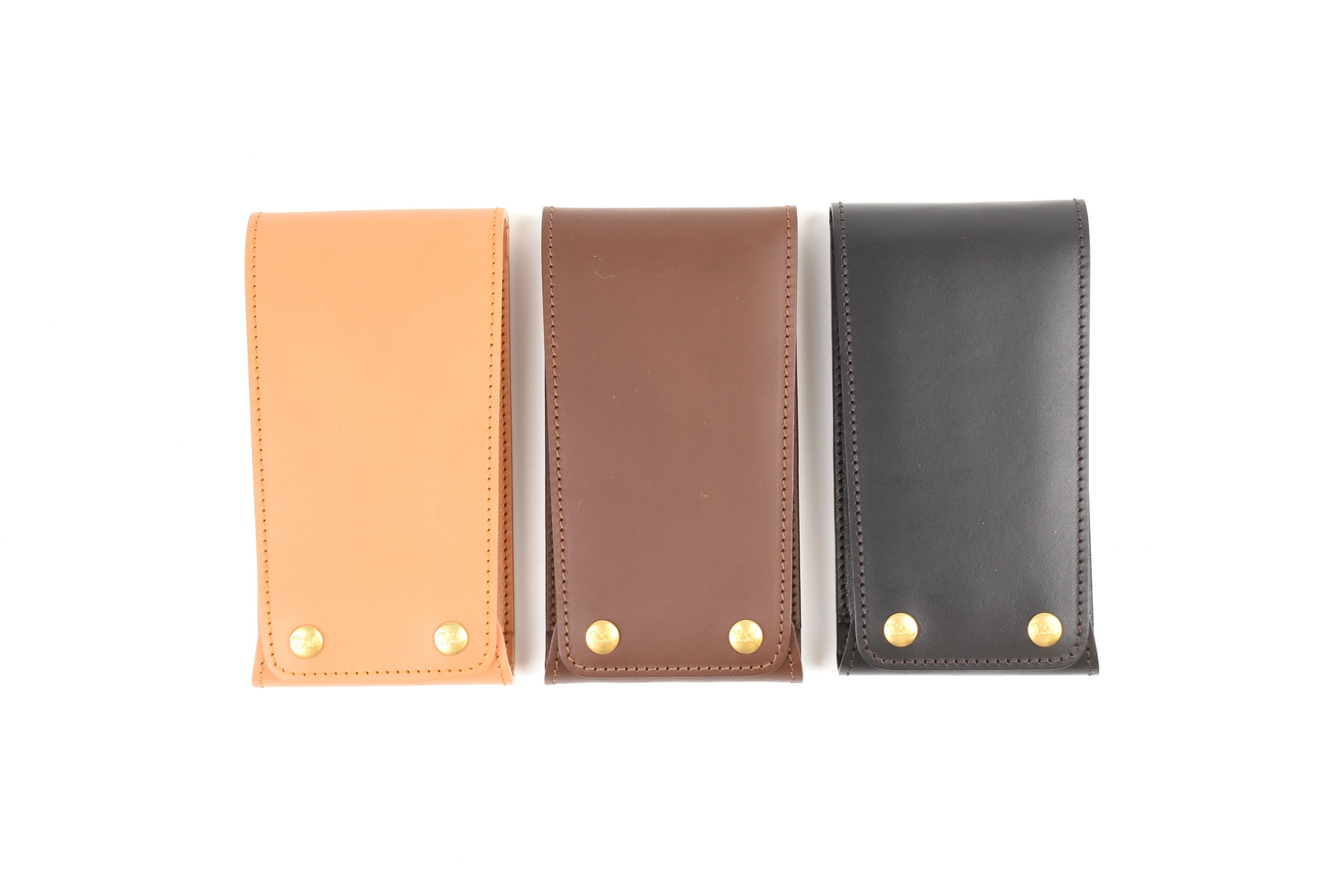The Superior Labor - Ingrassato Leather  - Fountain Pen Case - 3 Pens