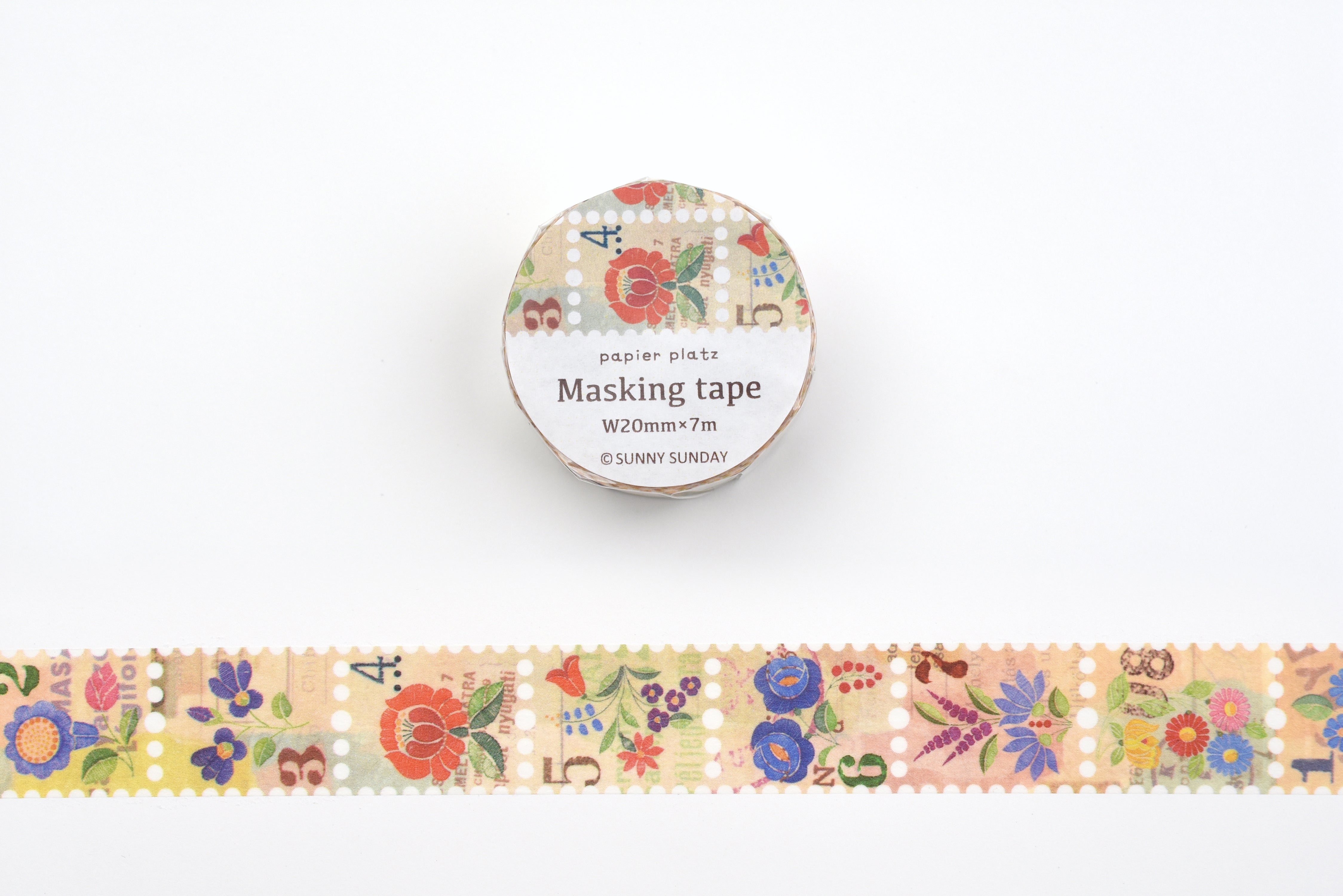 Papier Platz x Sunny Sunday - Kalocsa Masking Tape