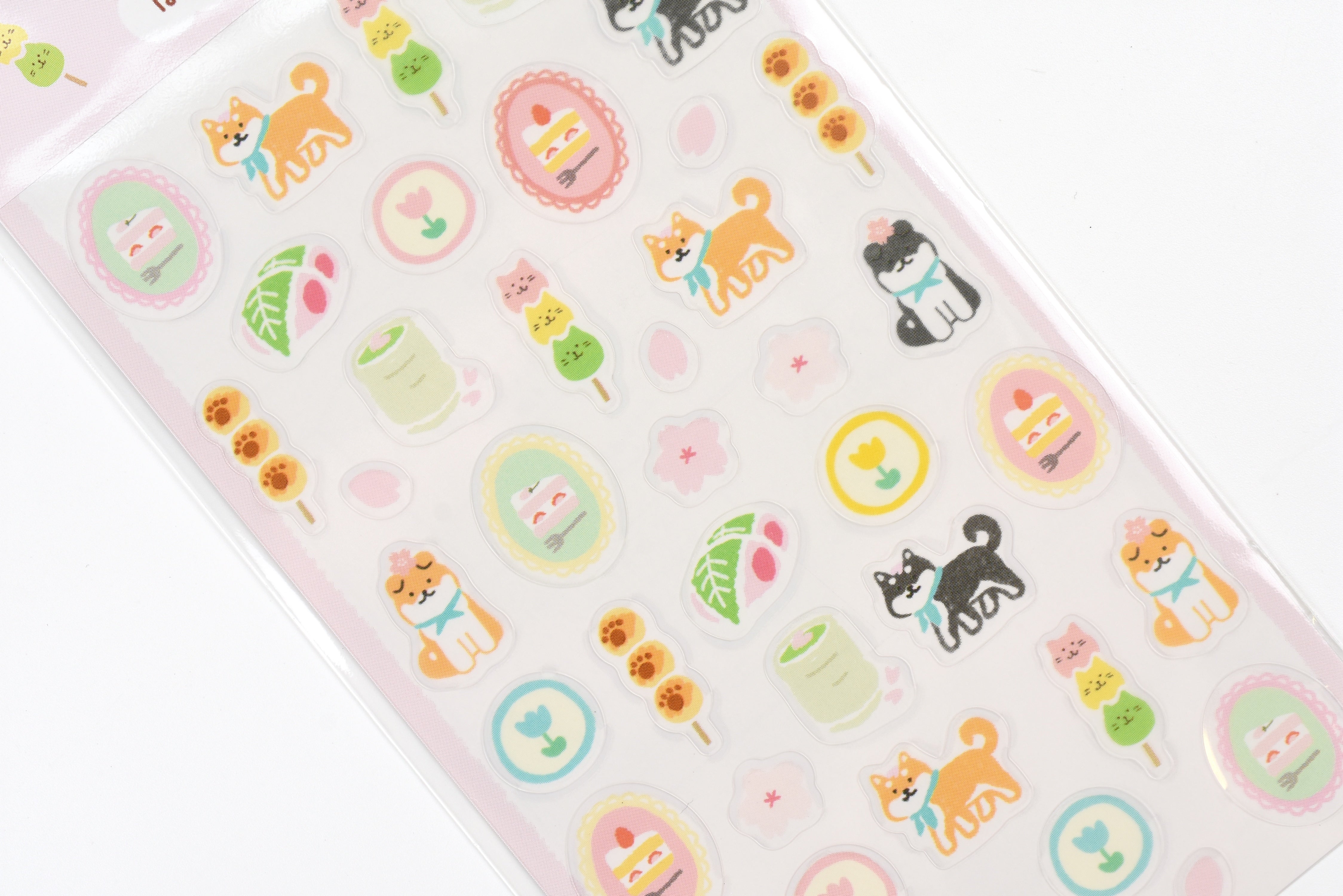 Furukawa Transparent Sticker Sheet - Hannari Sakura
