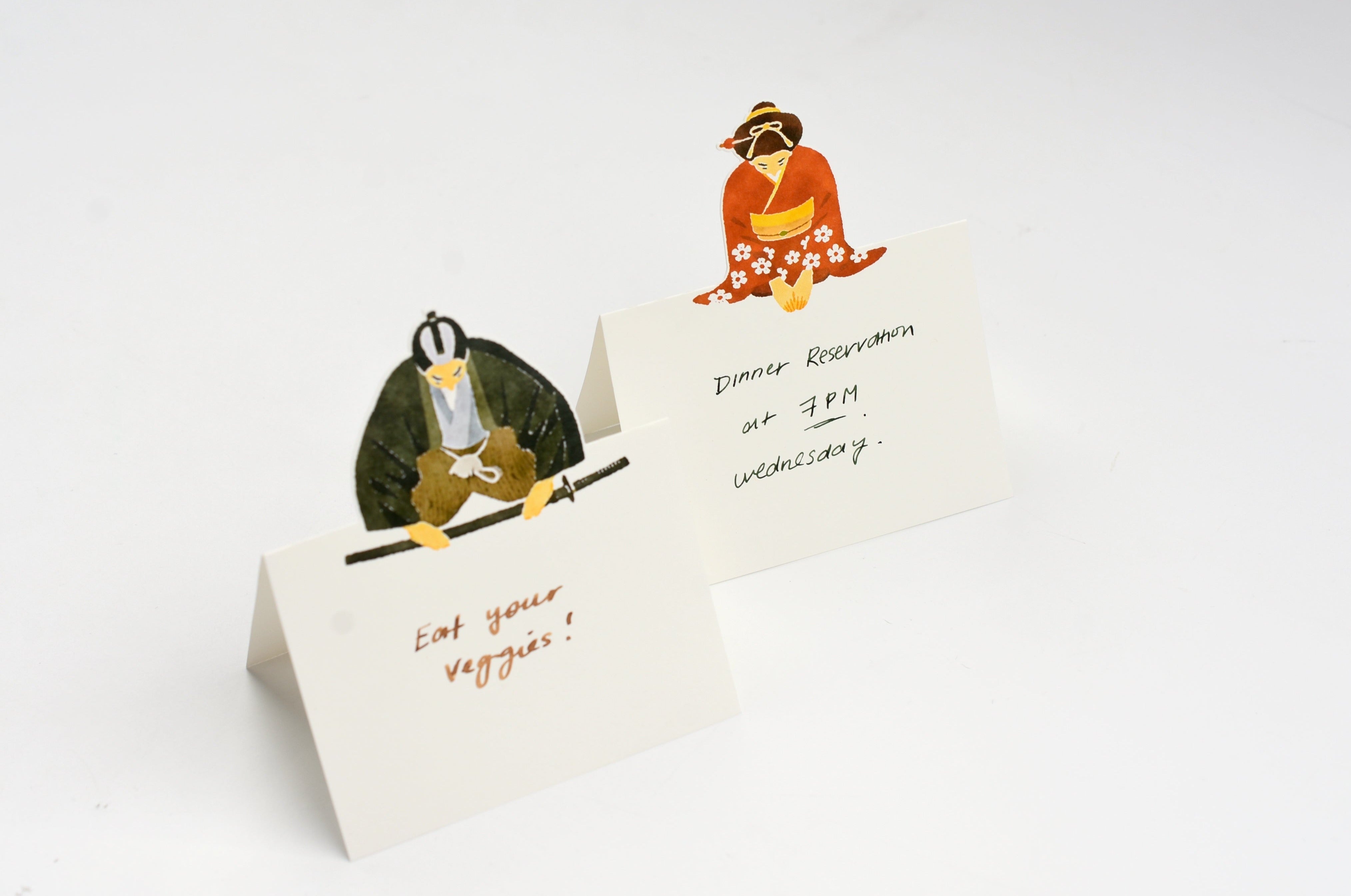 Marumo Printing - Die-Cut Stand Message Pad - Kneeling