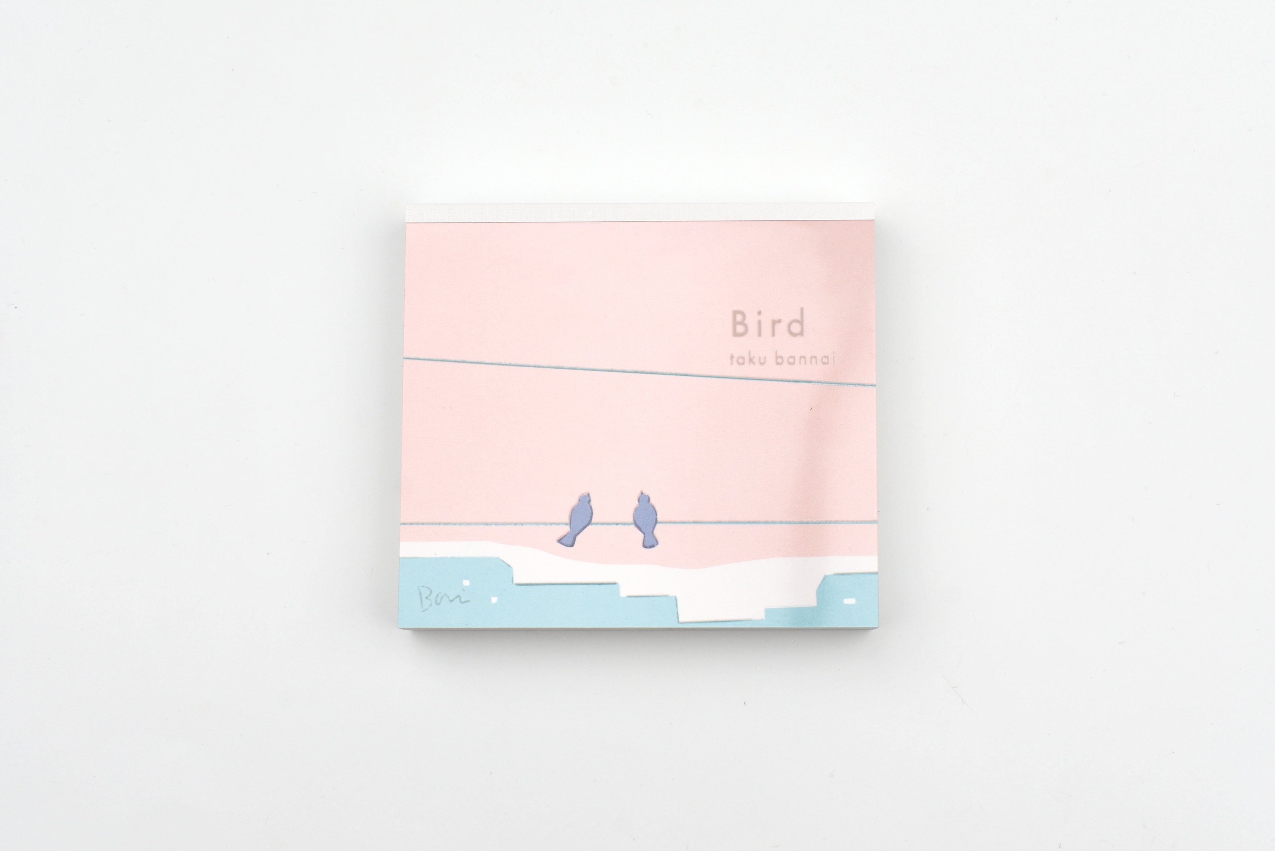Cozyca - Taku Bannai Memo Pad - Bird