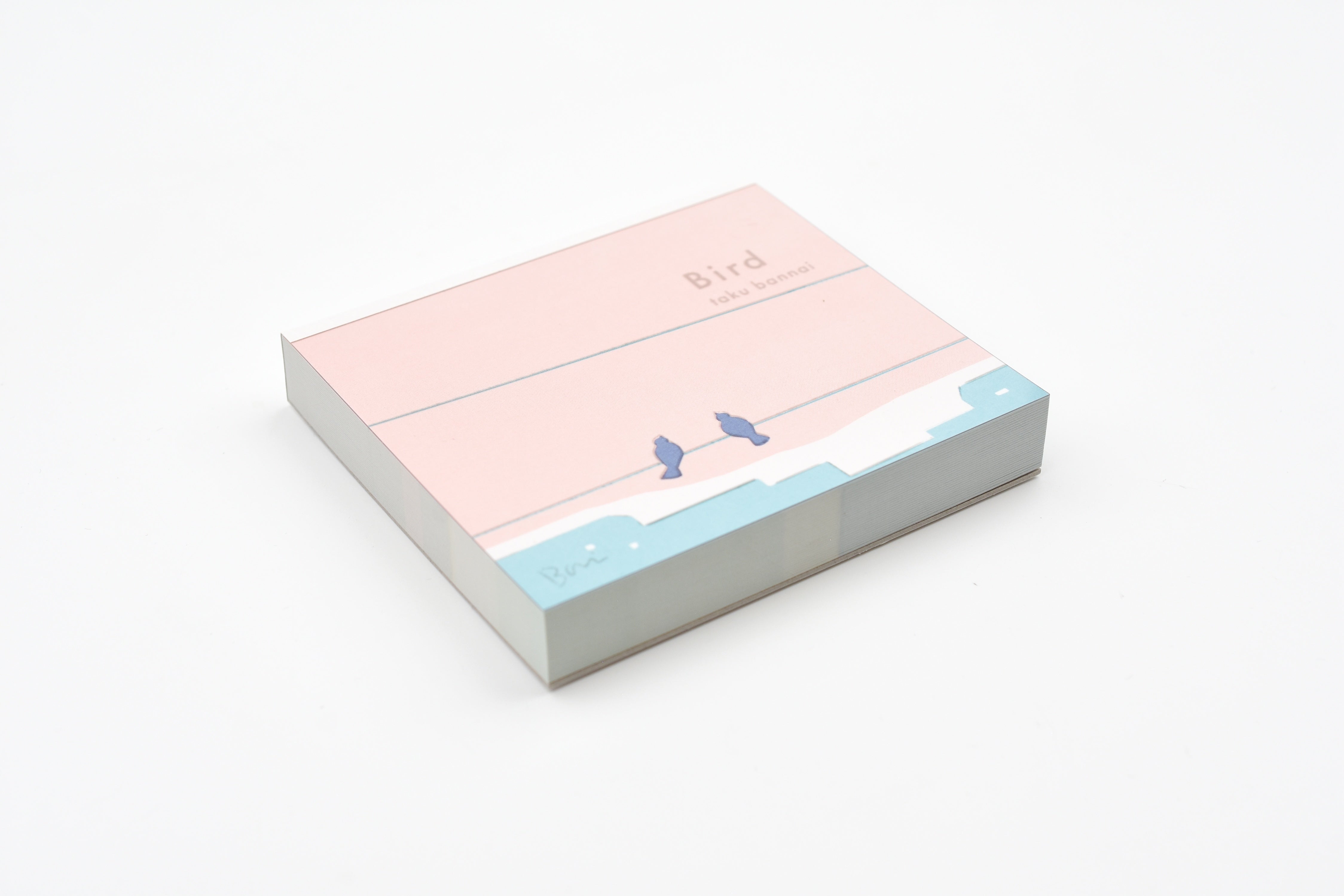 Cozyca - Taku Bannai Memo Pad - Bird