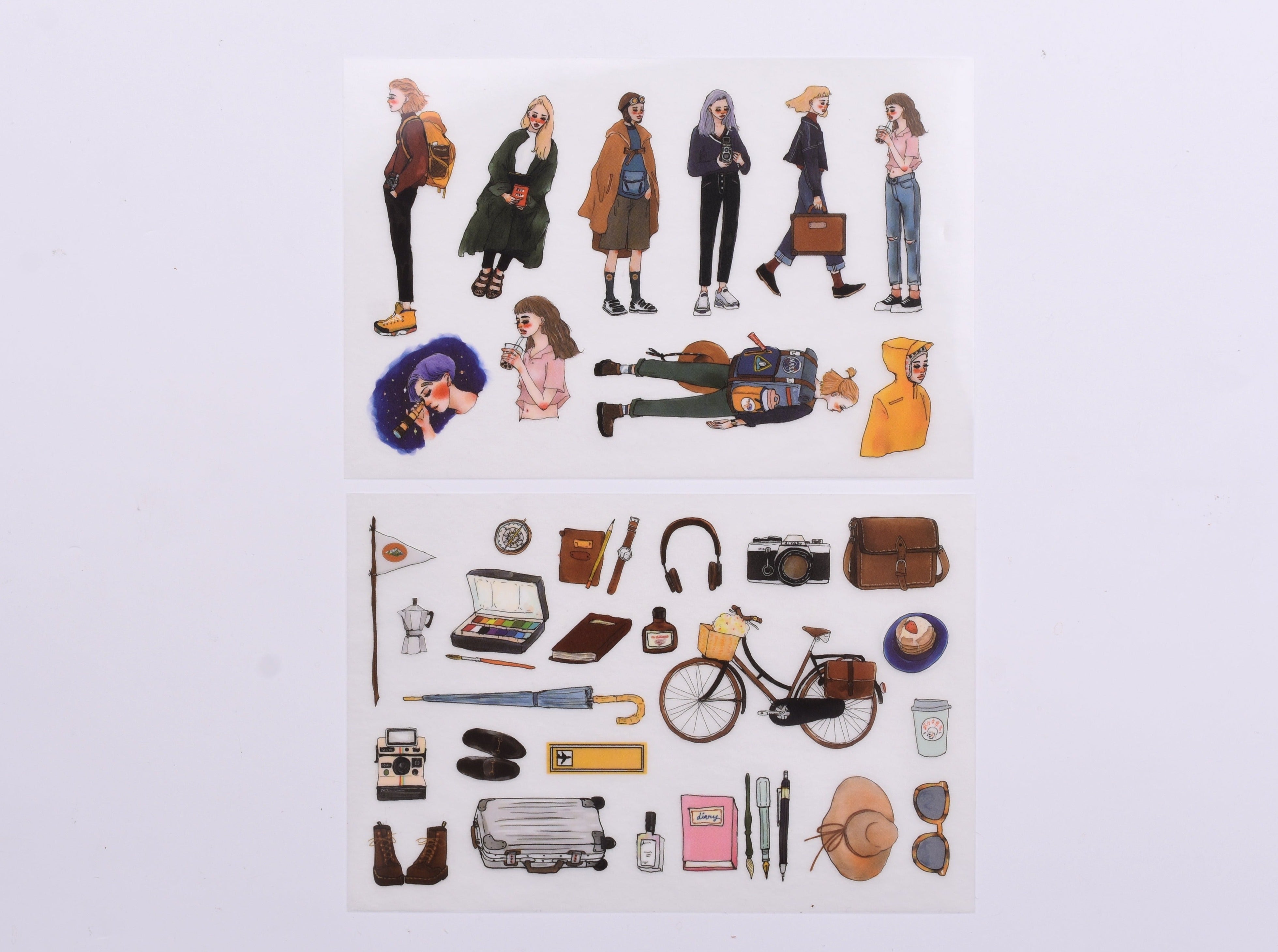 La Dolce Vita Transfer Stickers - Bon Voyage