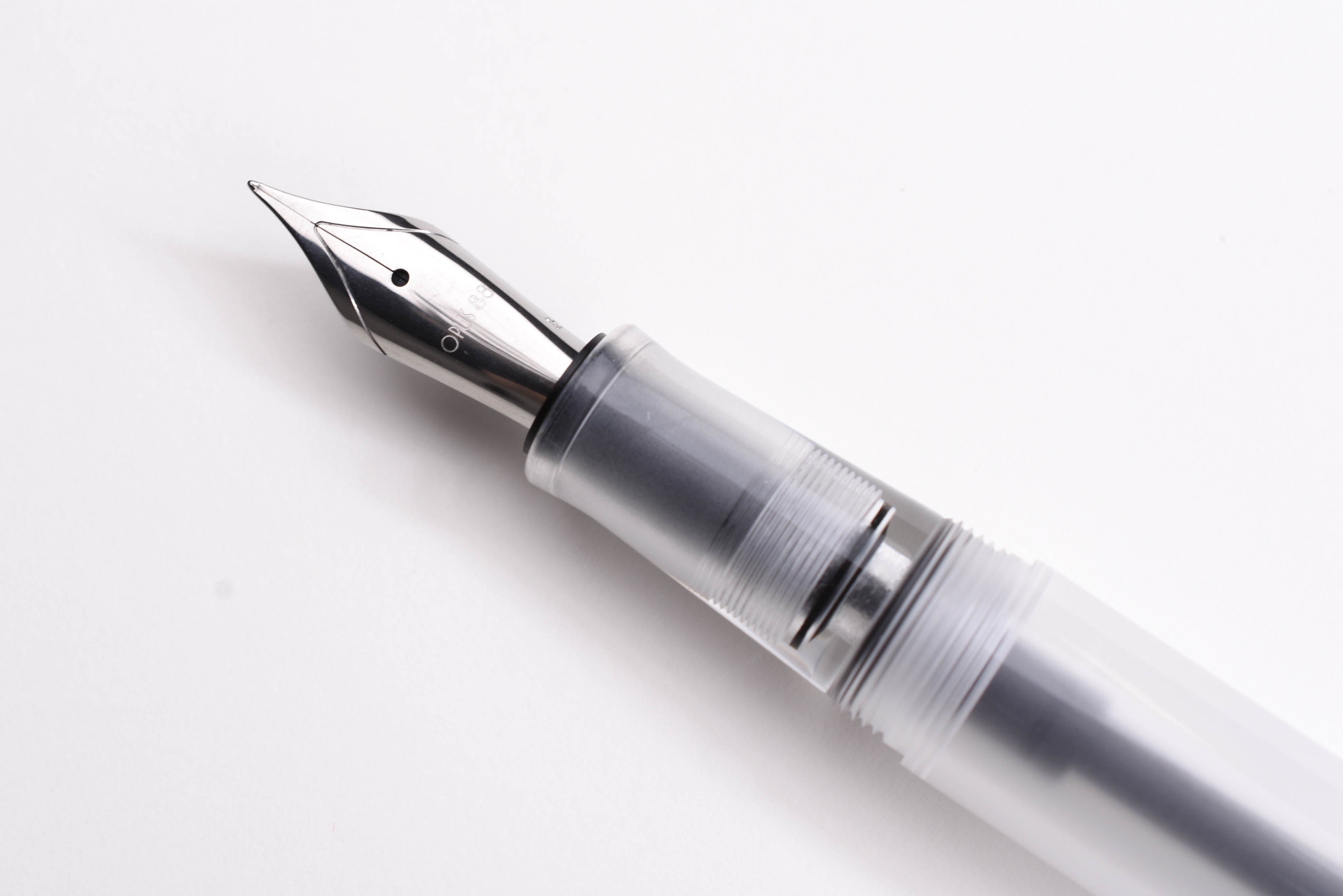 Opus 88 Demo Fountain Pen - Clear