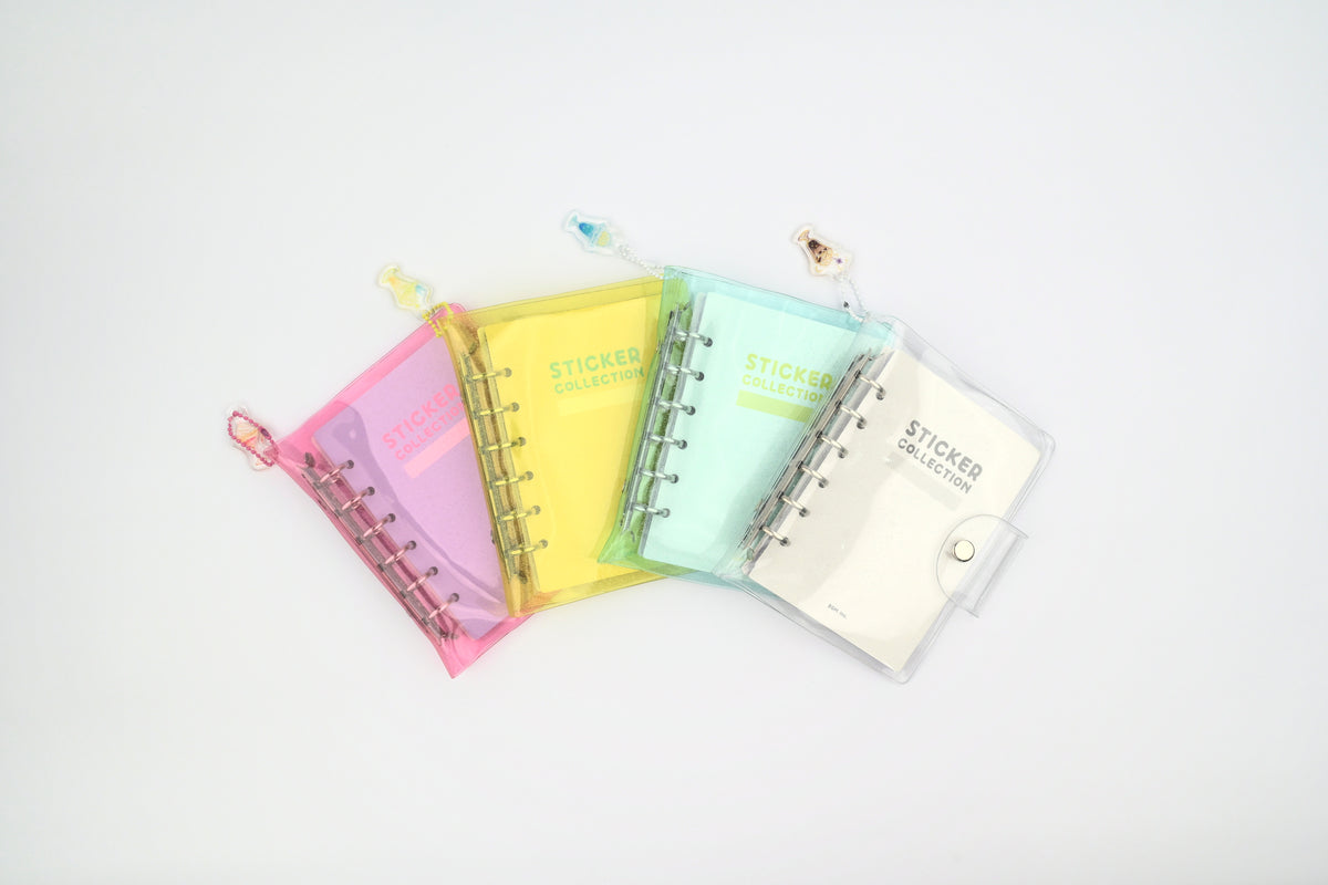 BGM Notebook-Style Sticker Book - A6