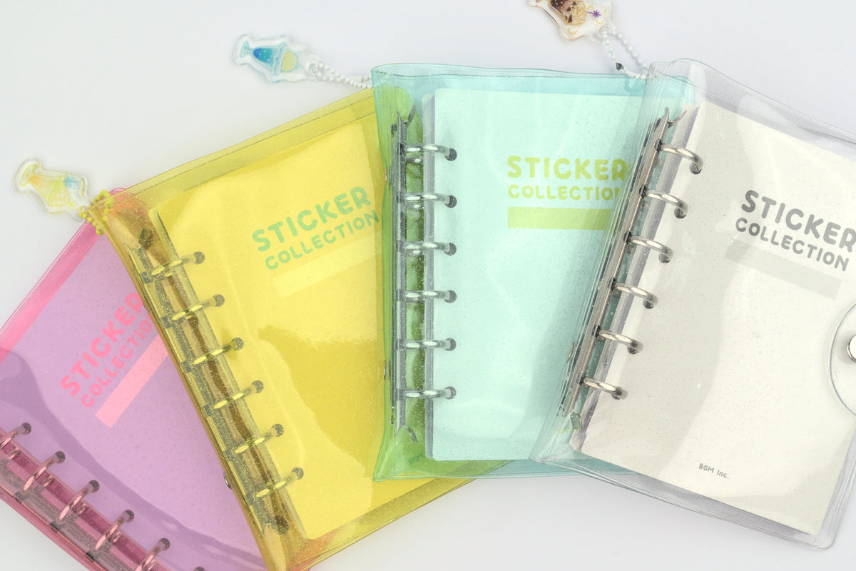 BGM Notebook-Style Sticker Book - A6