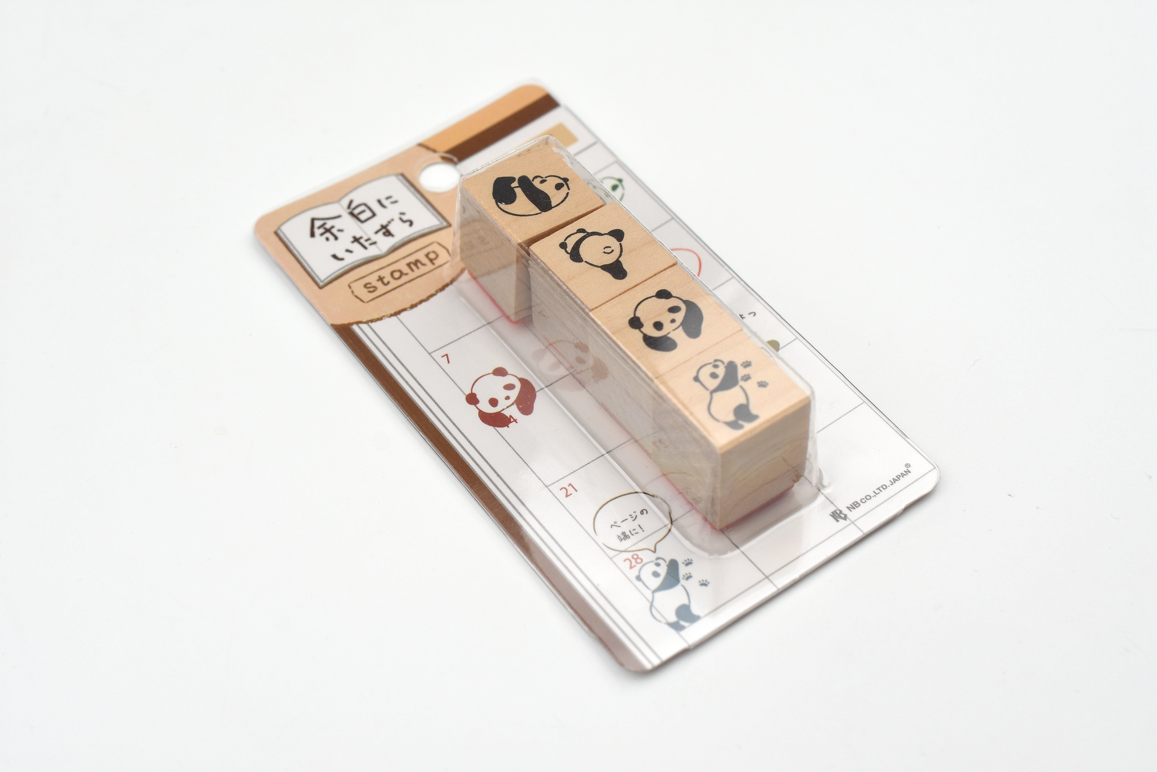 NB Wooden Stamps - Doodles in the Margins - Panda