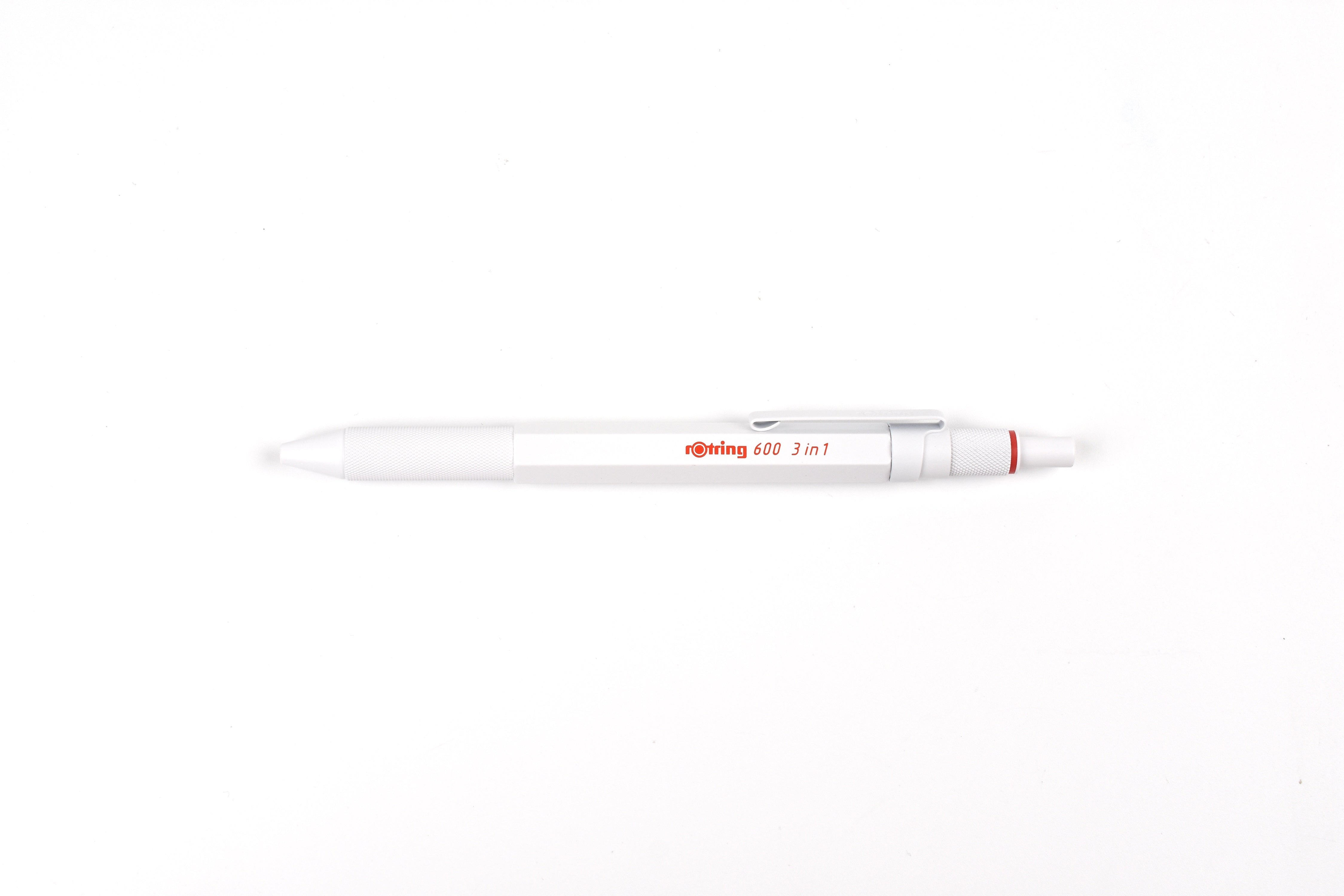 rOtring 600 3-in-1 Ballpoint Multi Pen - White