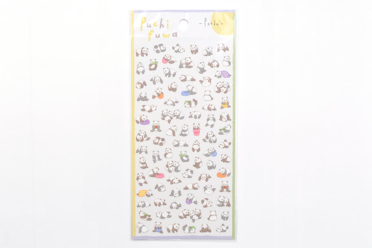 Mind Wave - Tiny Puffy Sticker - Panda