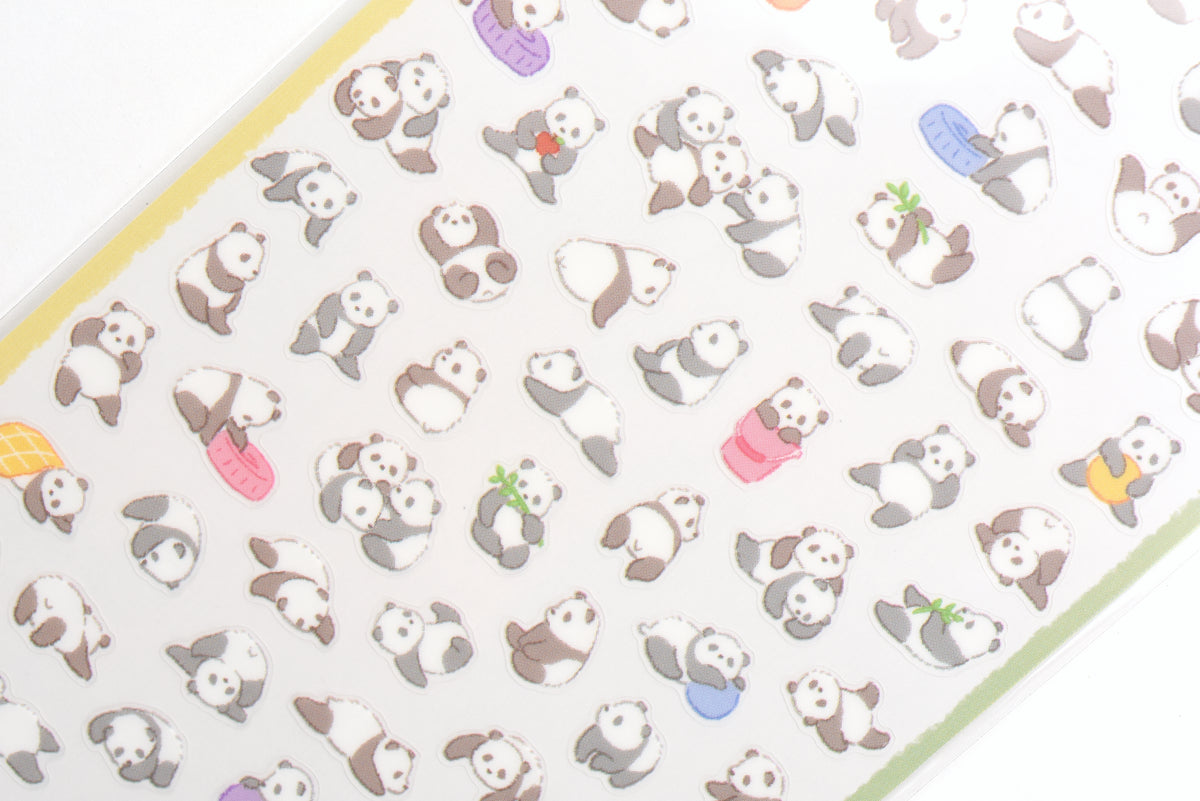 Mind Wave - Tiny Puffy Sticker - Panda
