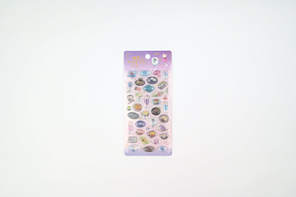 BGM 3D Sticker Sheet - Kyururun - Cafe a la Mode - Elegance