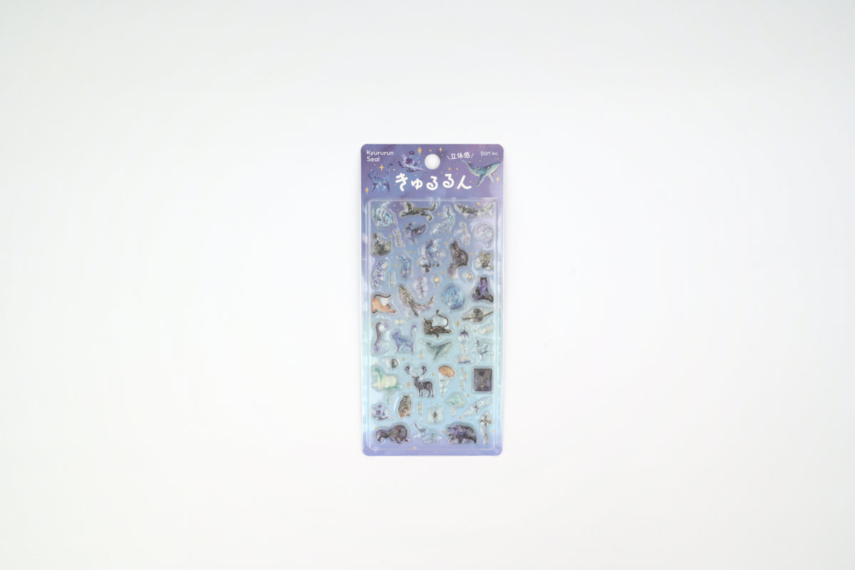 BGM 3D Sticker Sheet - Kyururun - Stardust Magic