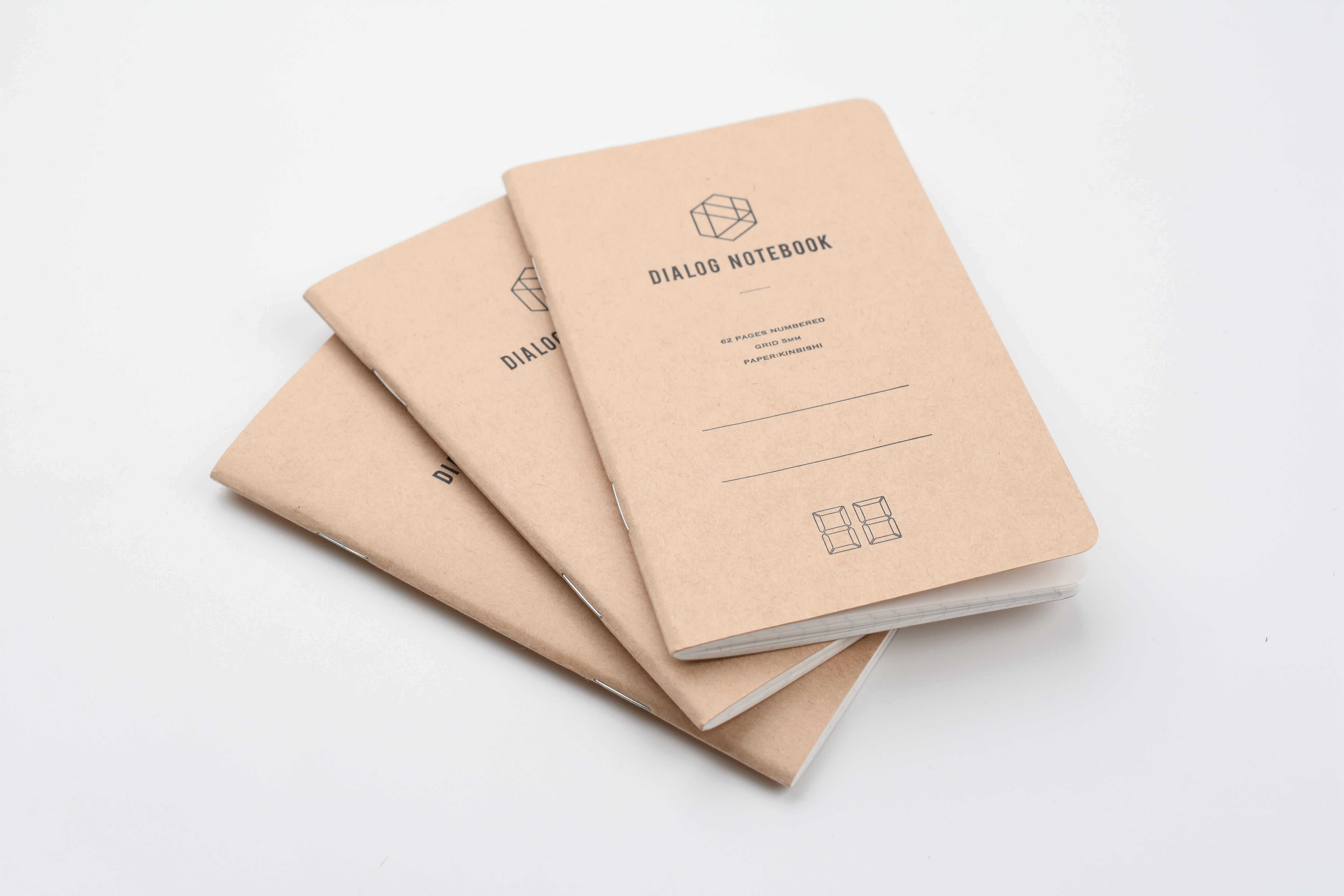 DIALOG NOTEBOOK - Grid - Pack of 3