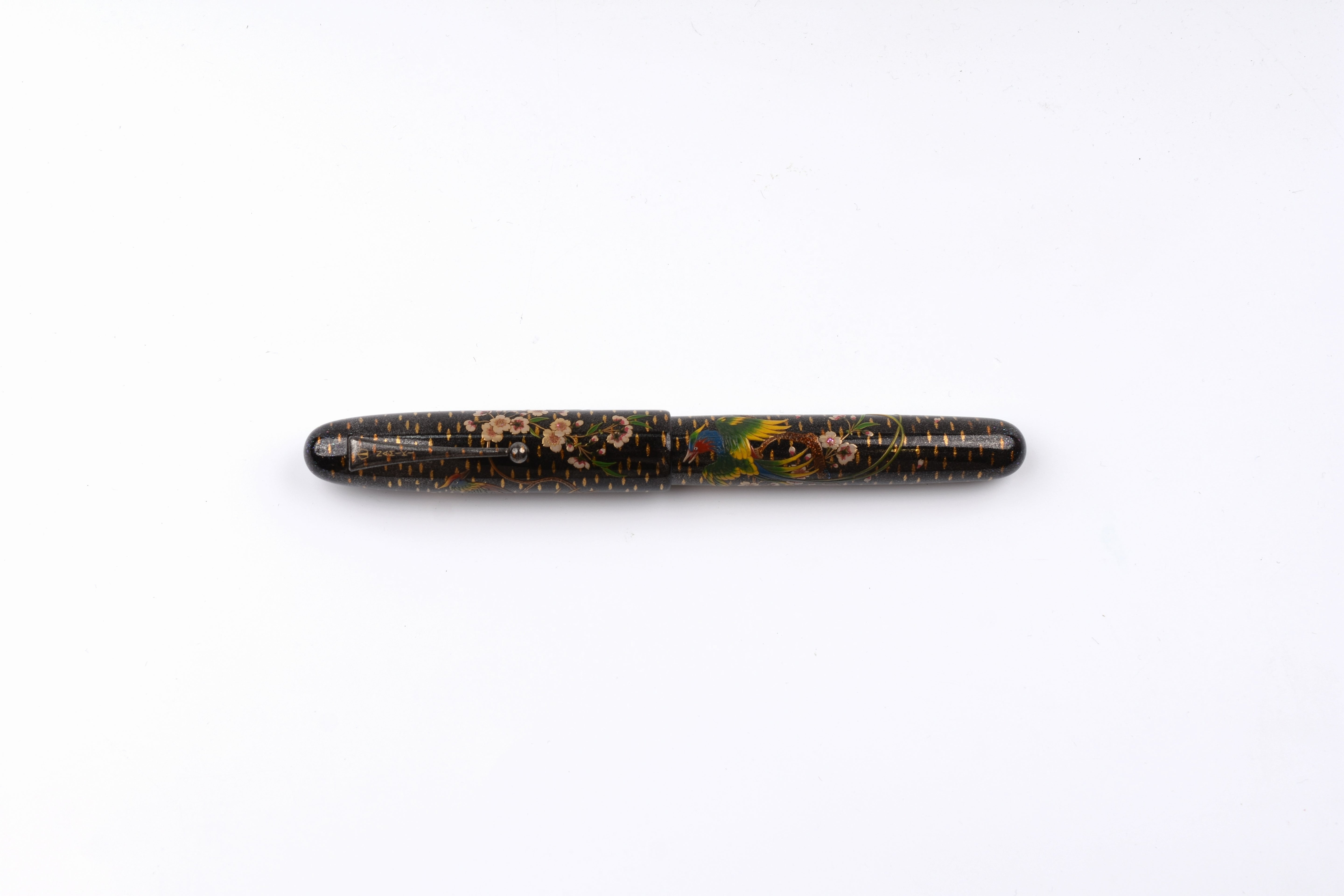 Pilot Namiki Emperor Fountain Pen - Rakucho Birds and Weeping Cherry Blossom