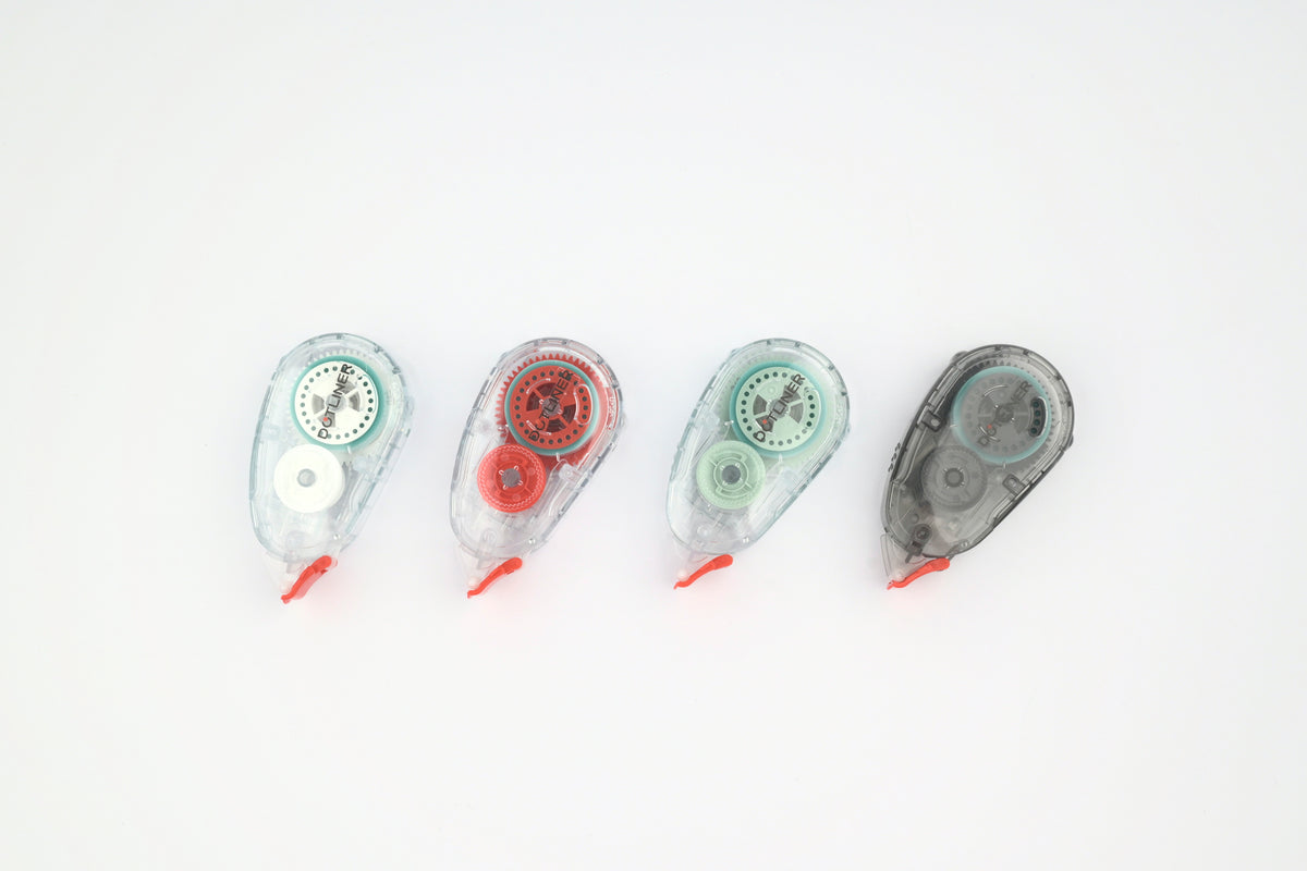 KOKUYO Dotliner Adhesive Tape Roller -  Transparent Mechanism