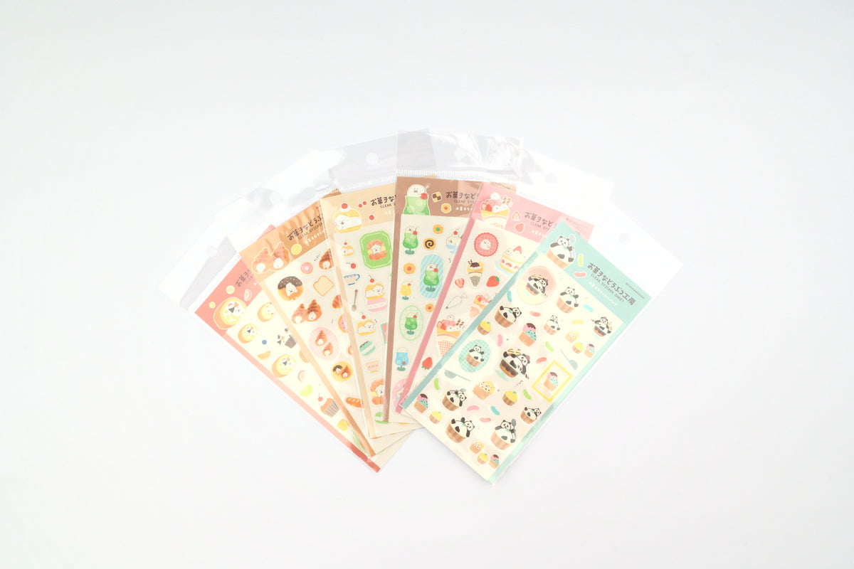 Furukawa Paper Sticker Sheet - Sweets Animal Workshop - Vol. 3