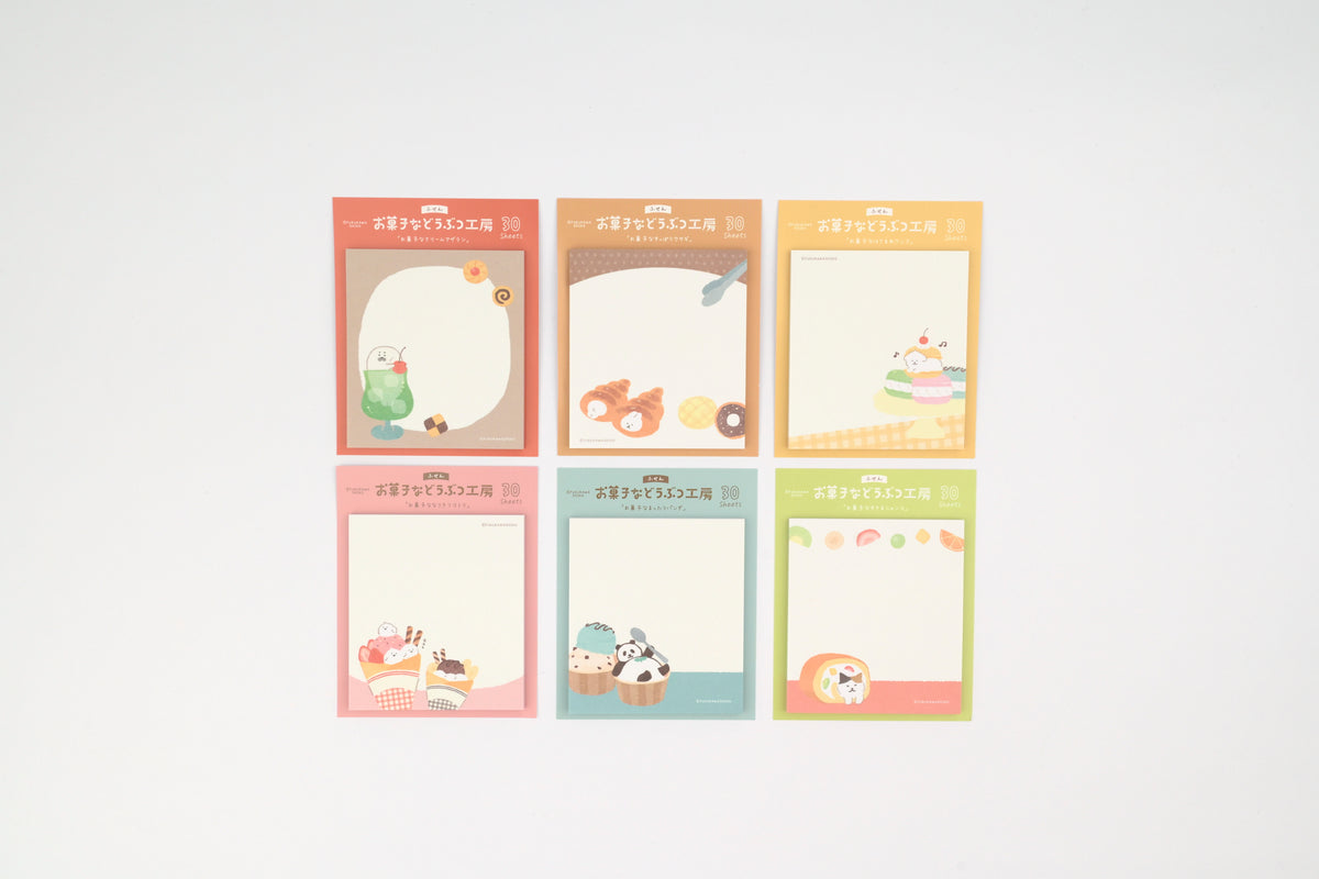 Furukawa Paper Sticky Notes - Sweets Animal Workshop - Vol. 3