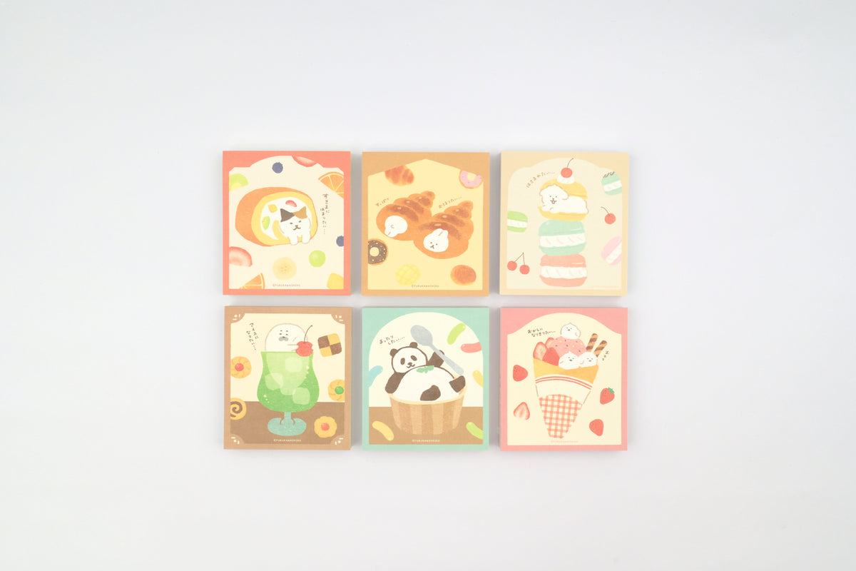 Furukawa Paper Memo Pad - Sweets Animal Workshop - Vol. 3