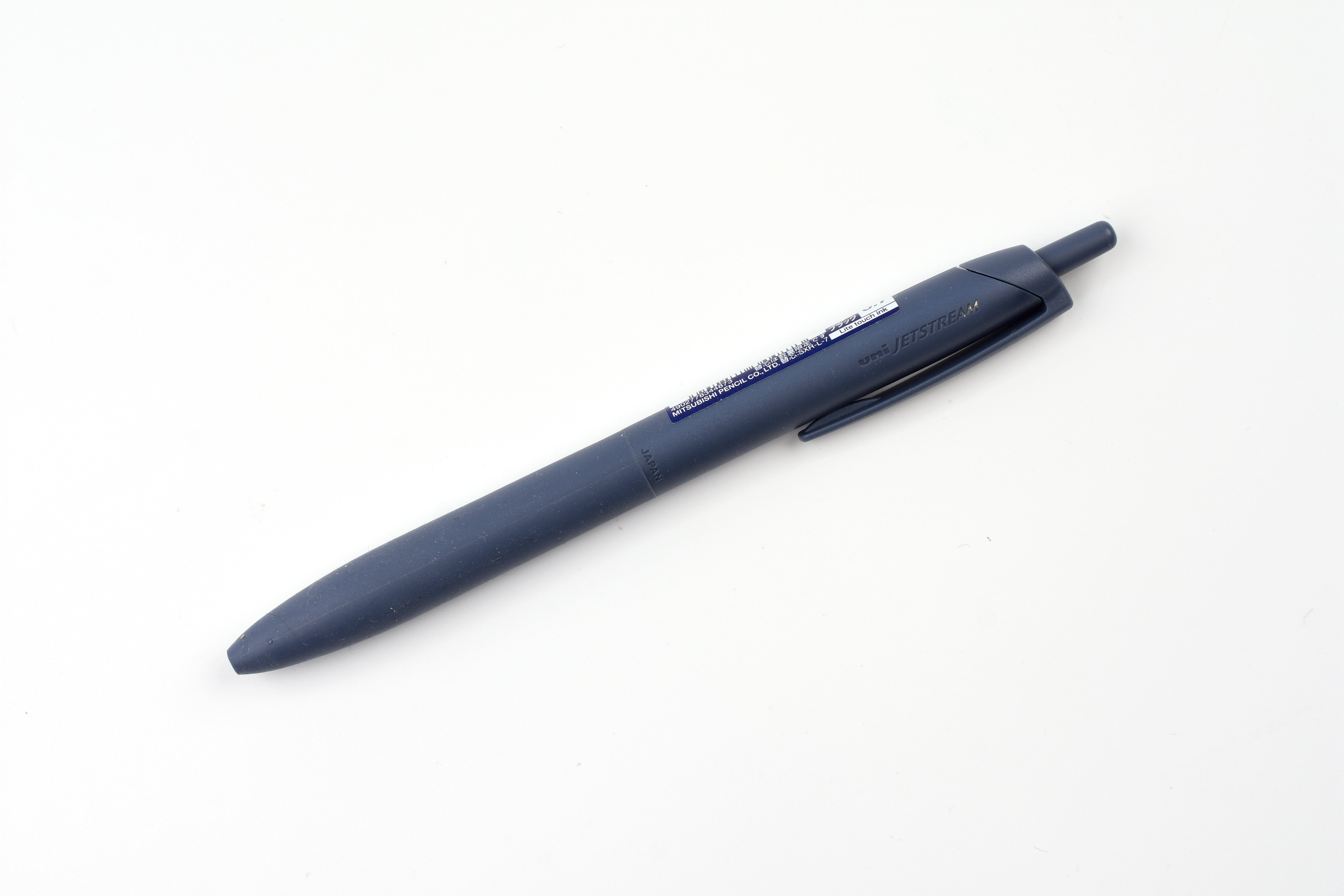 Uni Jetstream Ballpoint Pen - Blue Black Lite Touch Ink - Greyish Blue - 0.7mm
