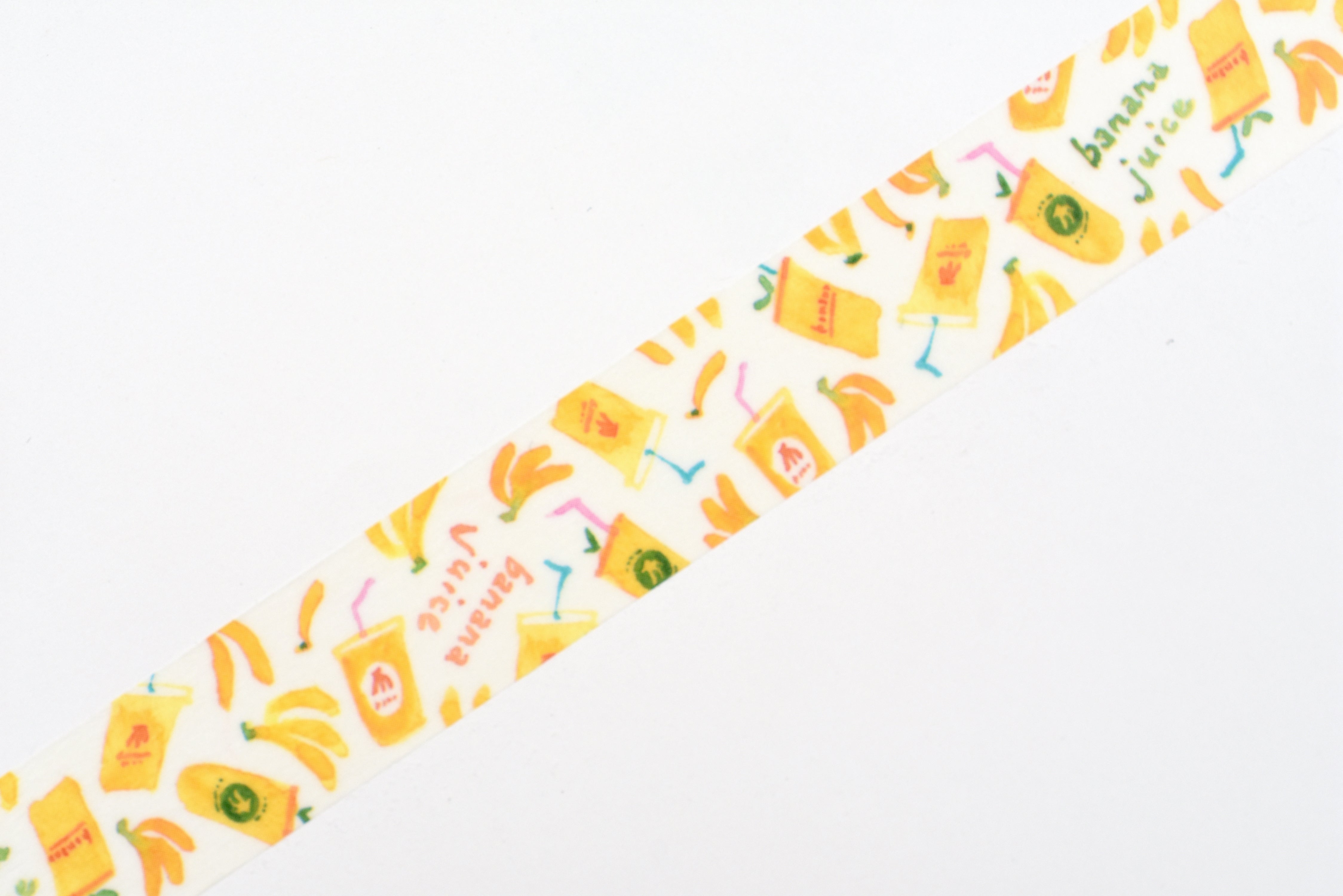 ROUNDTOP x Space Craft - Banana Juice Washi Tape