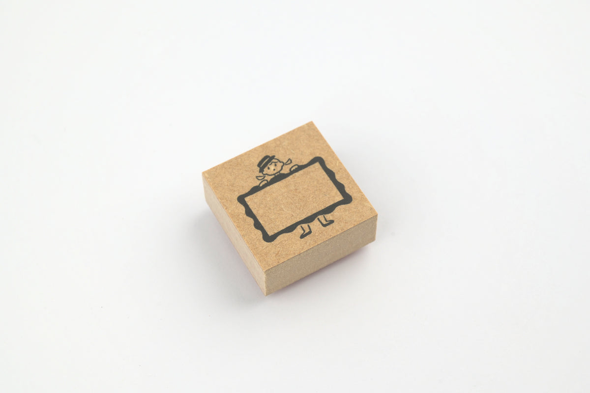 Stamp Marche Rubber Stamp - Labetomo - Girl Frame