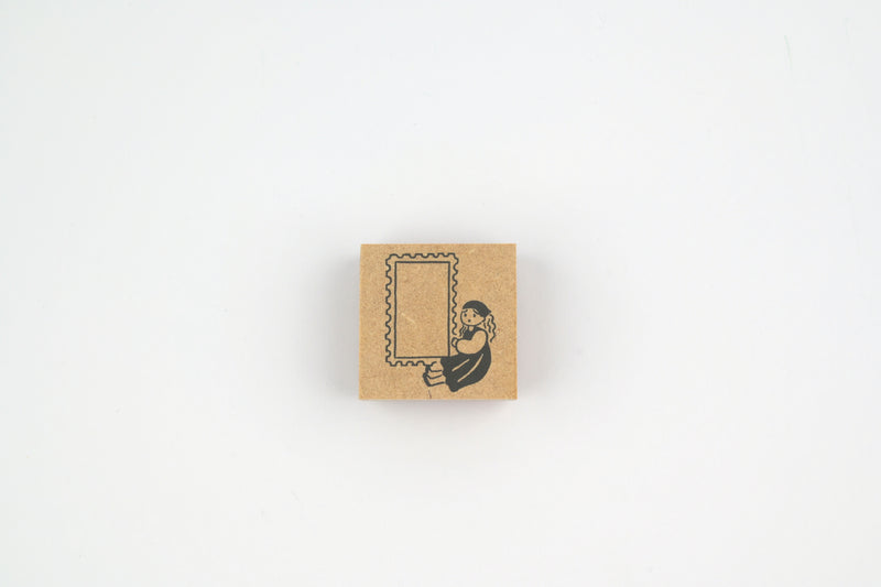 Stamp Marche Rubber Stamp - Labetomo - Girl Stamp