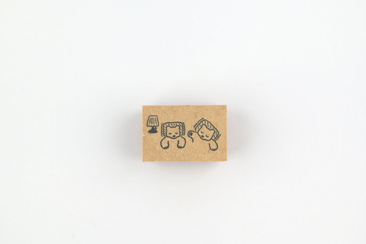 Stamp Marche Rubber Stamp - Labetomo - Bear Blanket