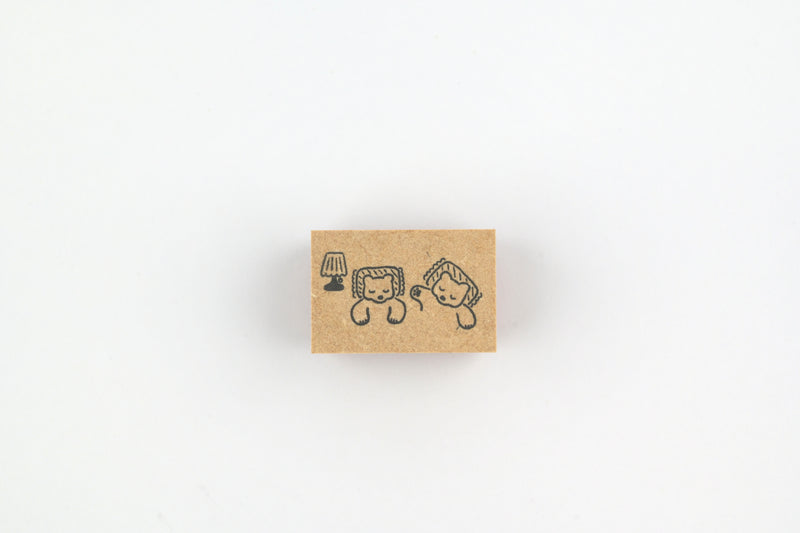 Stamp Marche Rubber Stamp - Labetomo - Bear Blanket