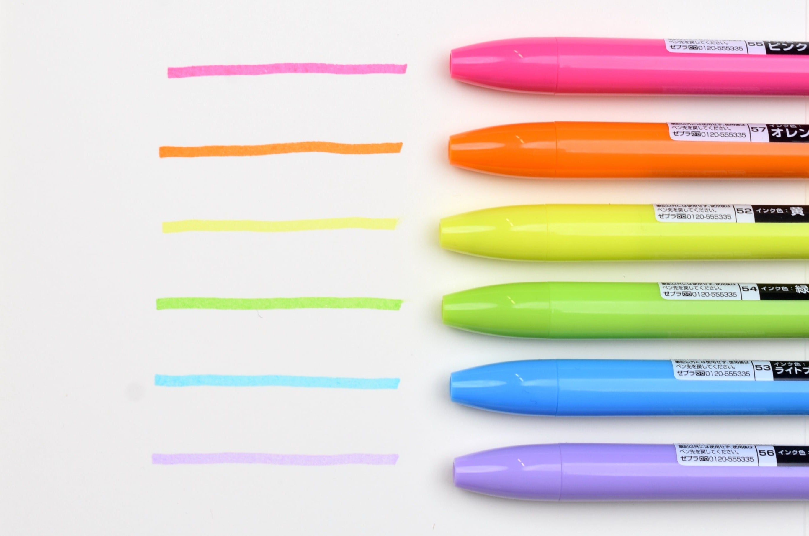 Zebra CLiCK BRIGHT Highlighter - Set of 6