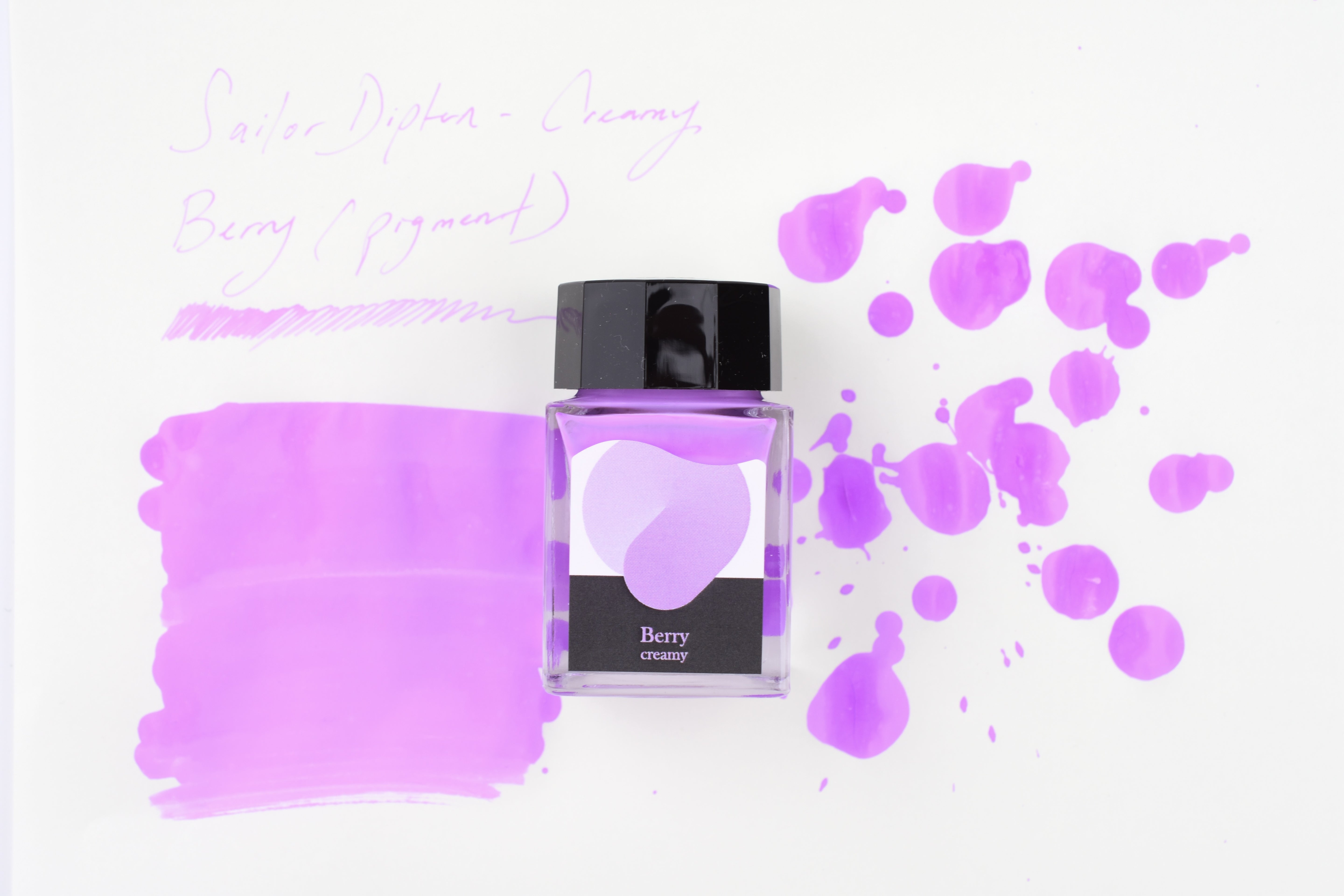 Sailor Dipton Creamy Ink - Berry - 15mL Bottle