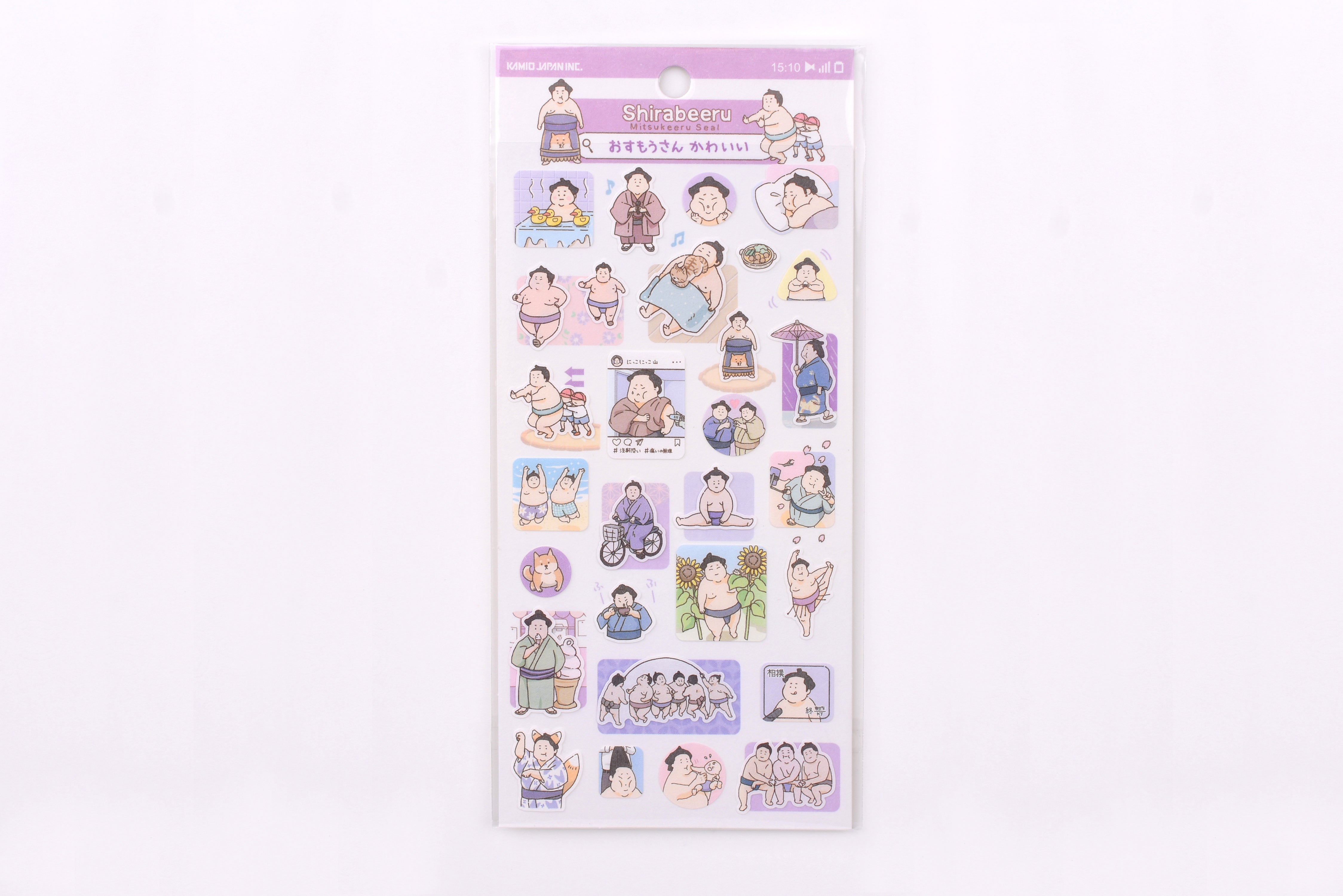 Kamio Shirabeeru Mitsukeeru Seal - Osumosan