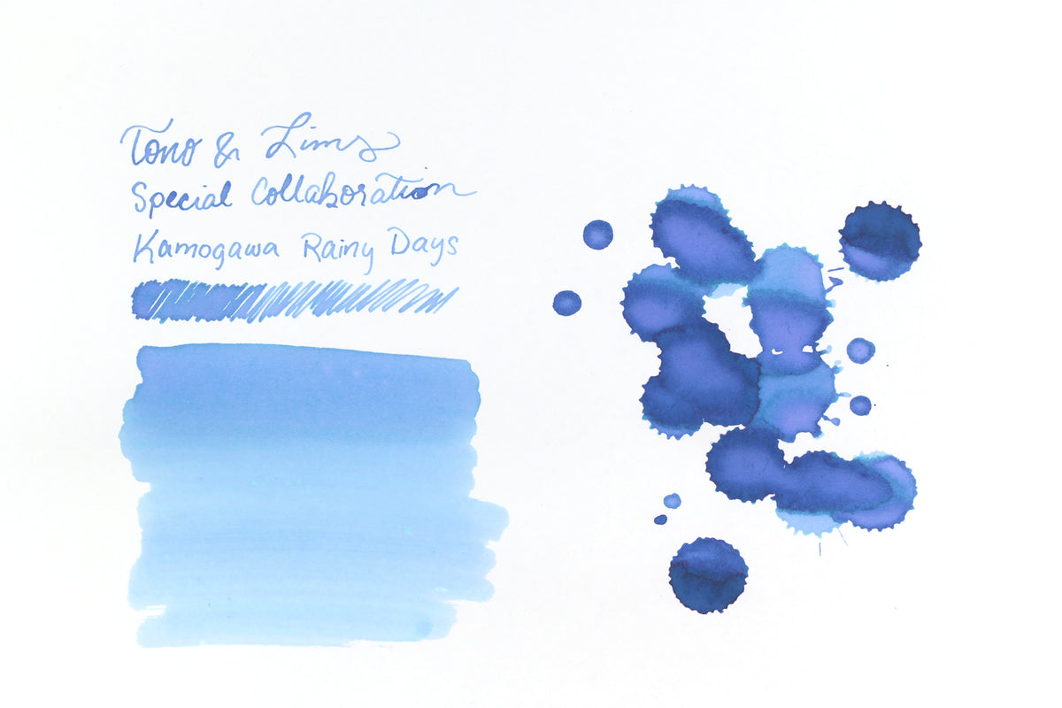 Tono & Lims Ink Bottle - Special Collaboration - Kamogawa Rainy Days - 30ml