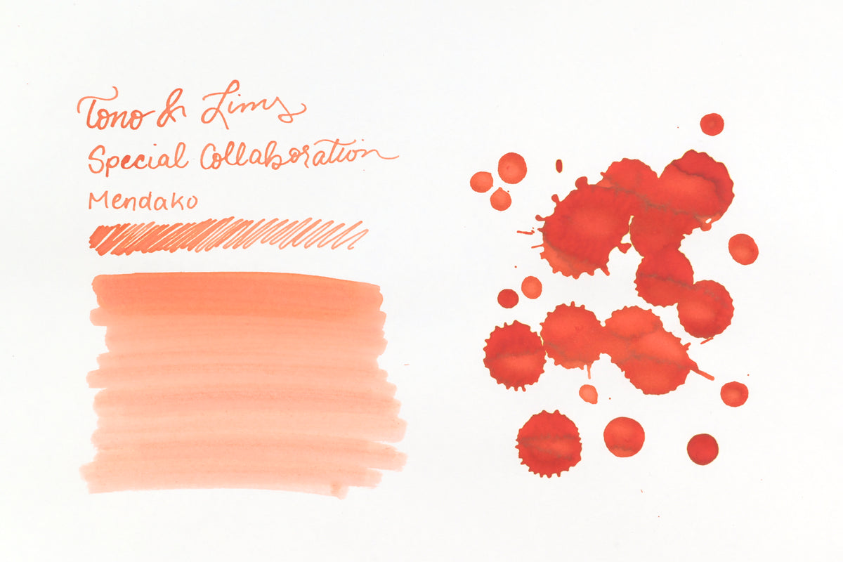 Tono & Lims Ink Bottle - Special Collaboration - Mendako (めんだこ) - 30ml