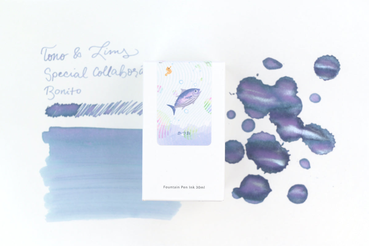 Tono & Lims Ink Bottle - Special Collaboration - Bonito (かつお) - 30ml