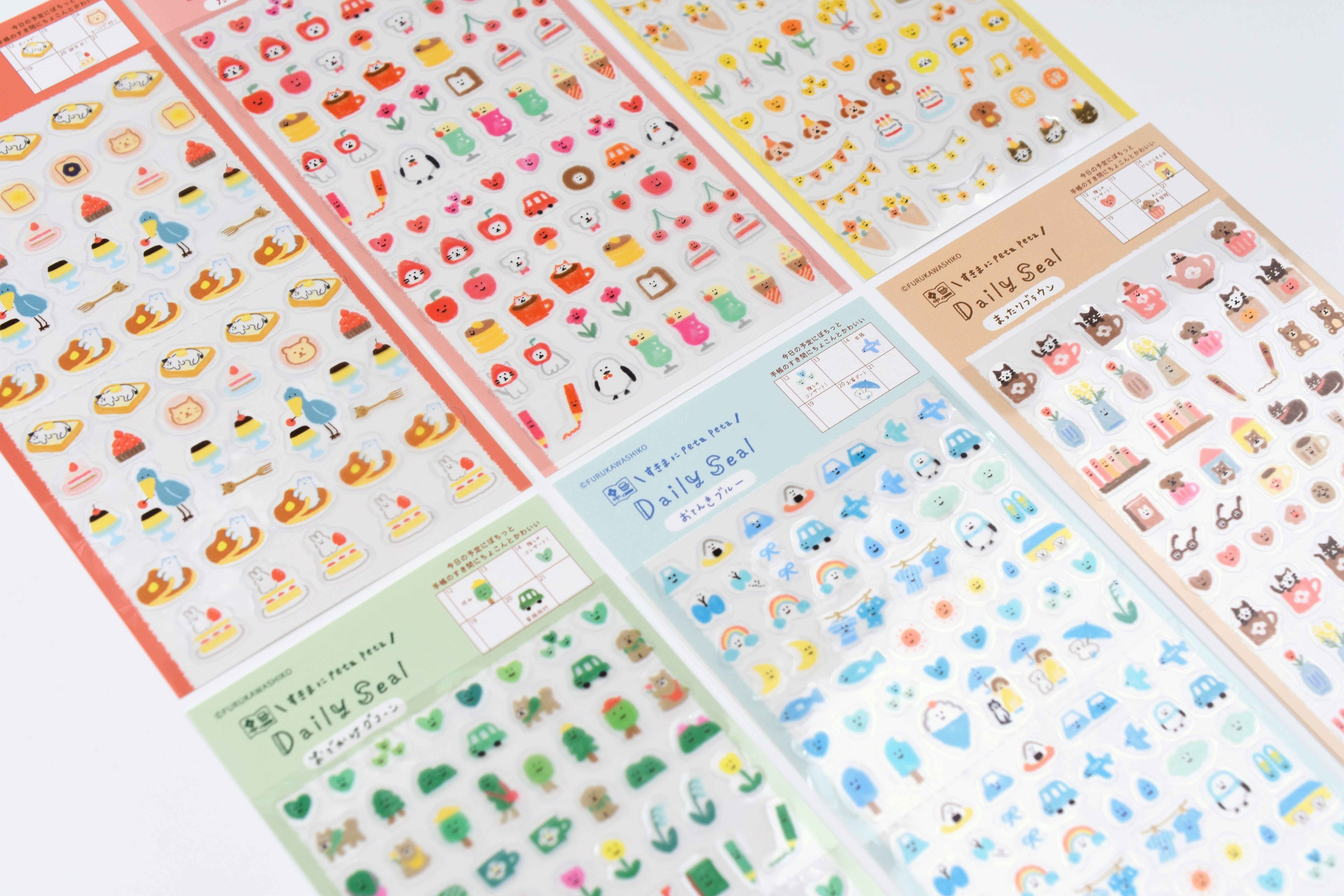 Furukawa Paper Sticker Sheet - Watashi Biyori Daily Sticker - Vol. 4