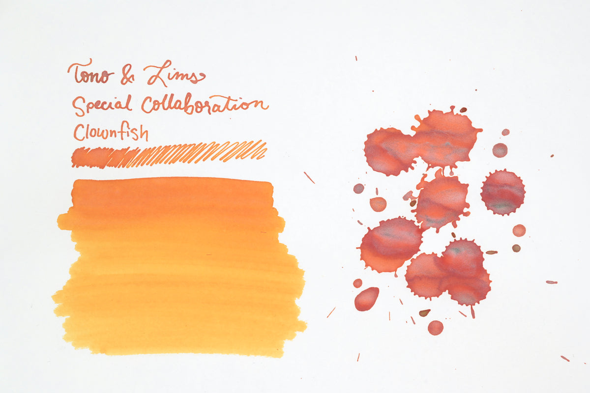 Tono & Lims Ink Bottle - Special Collaboration - Clownfish (かくれくまのみ) - 30ml