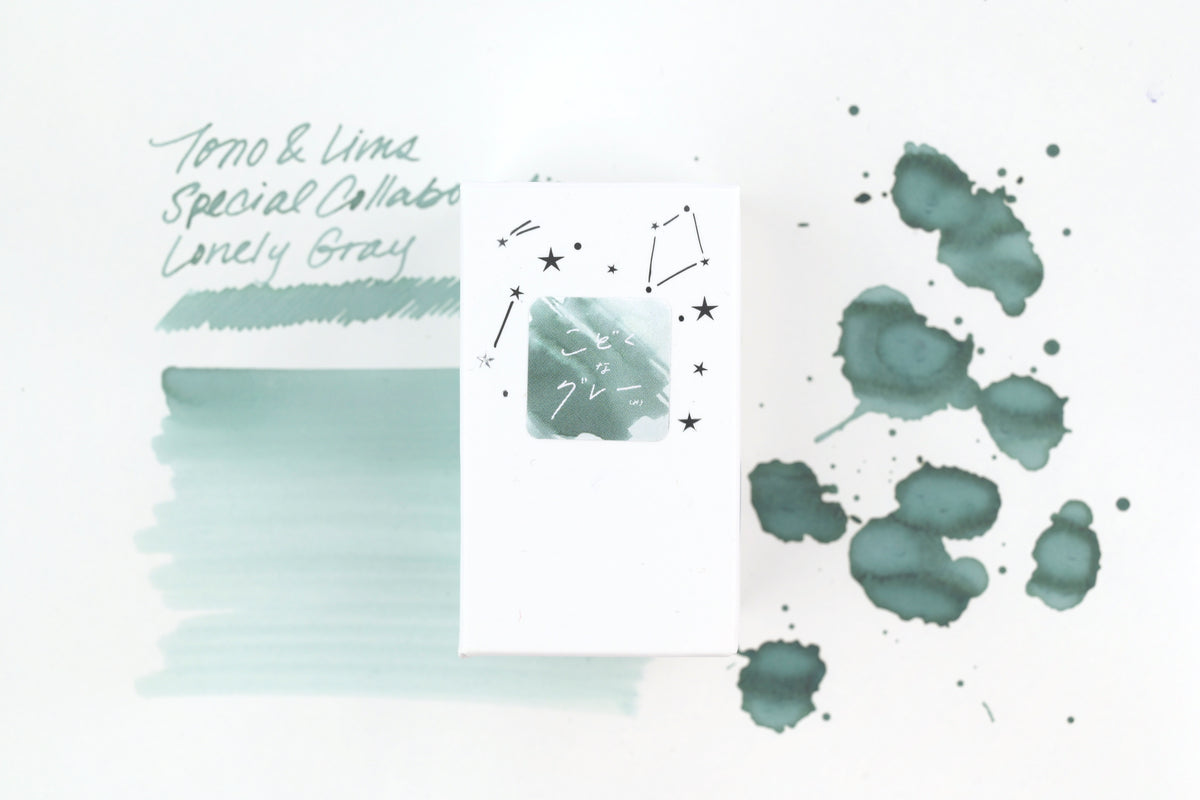 Tono & Lims Ink Bottle - Special Collaboration - Lonely Gray (こどくなグレー) - 30ml