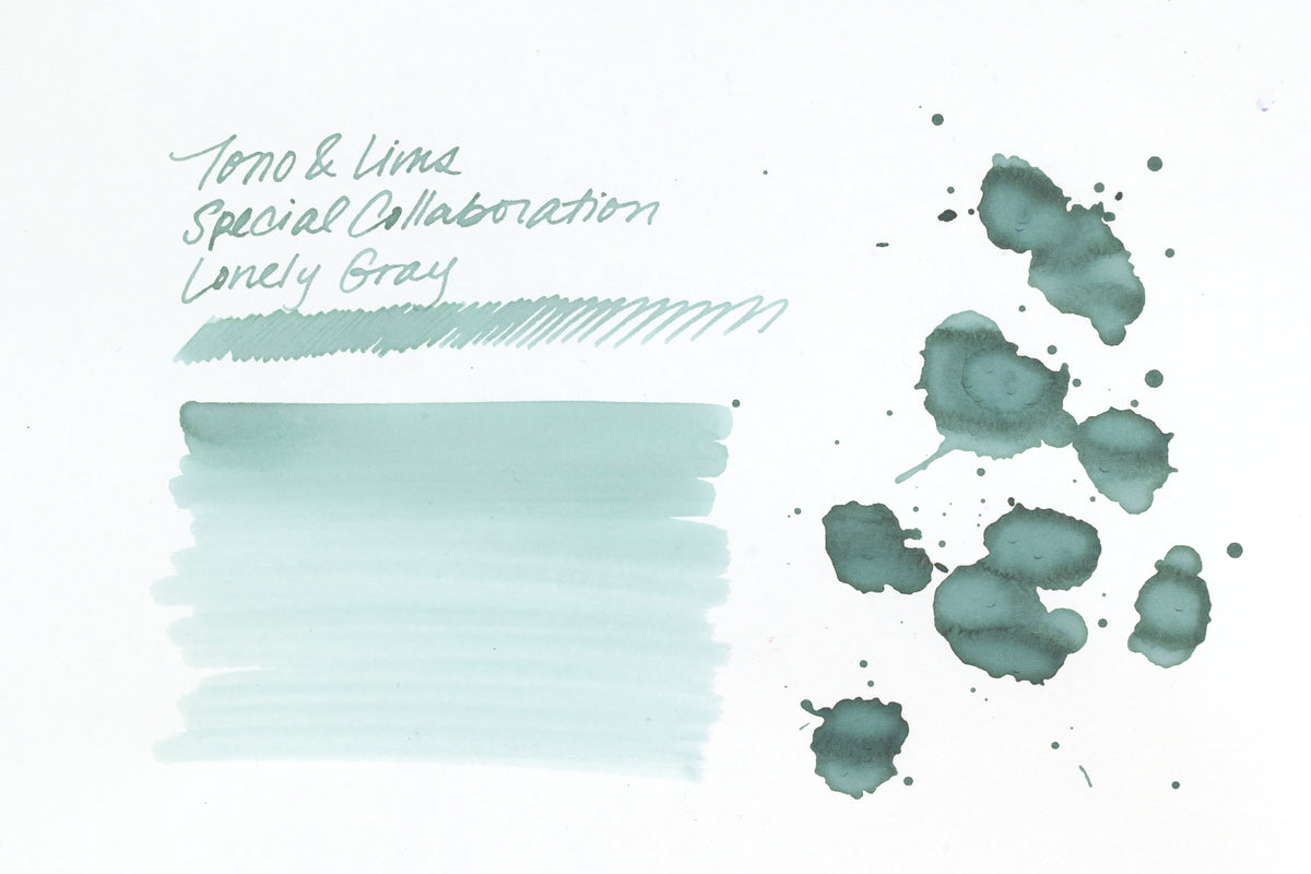 Tono & Lims Ink Bottle - Special Collaboration - Lonely Gray (こどくなグレー) - 30ml