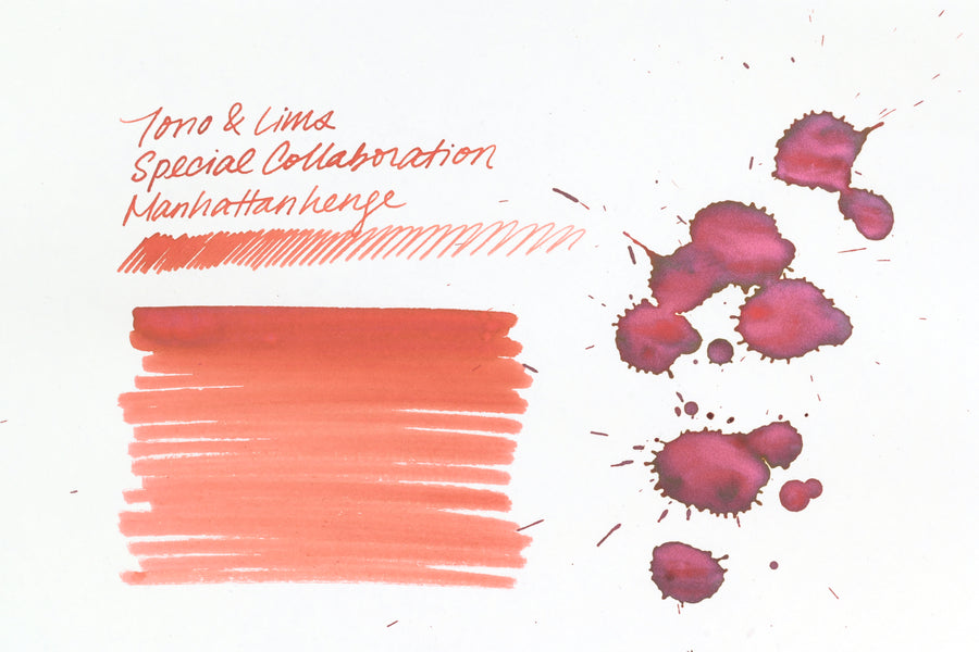 Tono & Lims Pen Ink Bottle - Special Collaboration - Manhattanhenge - 30ml